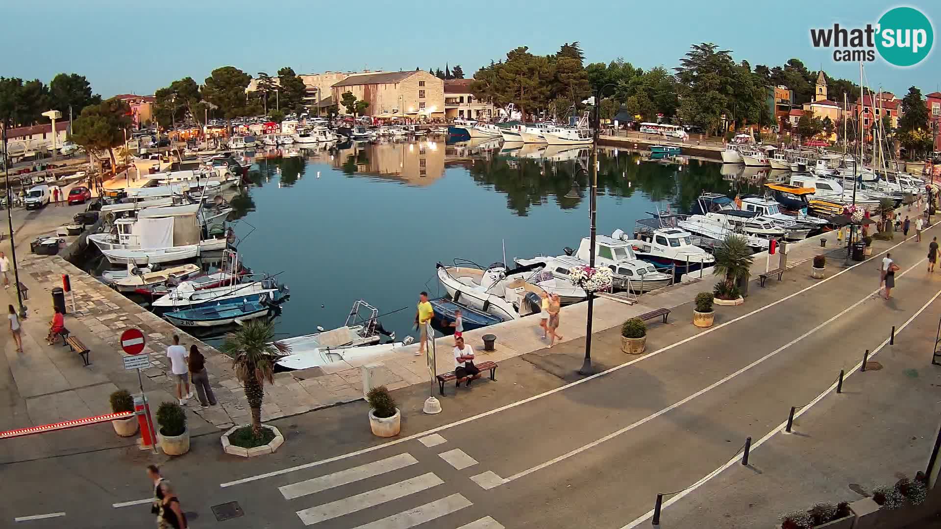 Novigrad webcam Mandrač | old marina – Istria
