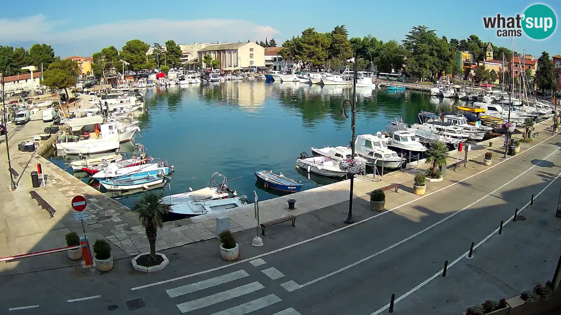 Novigrad webcam Mandrač | old marina – Istria