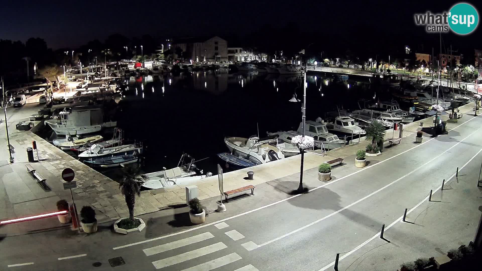 Novigrad webcam Mandrač | old marina – Istria