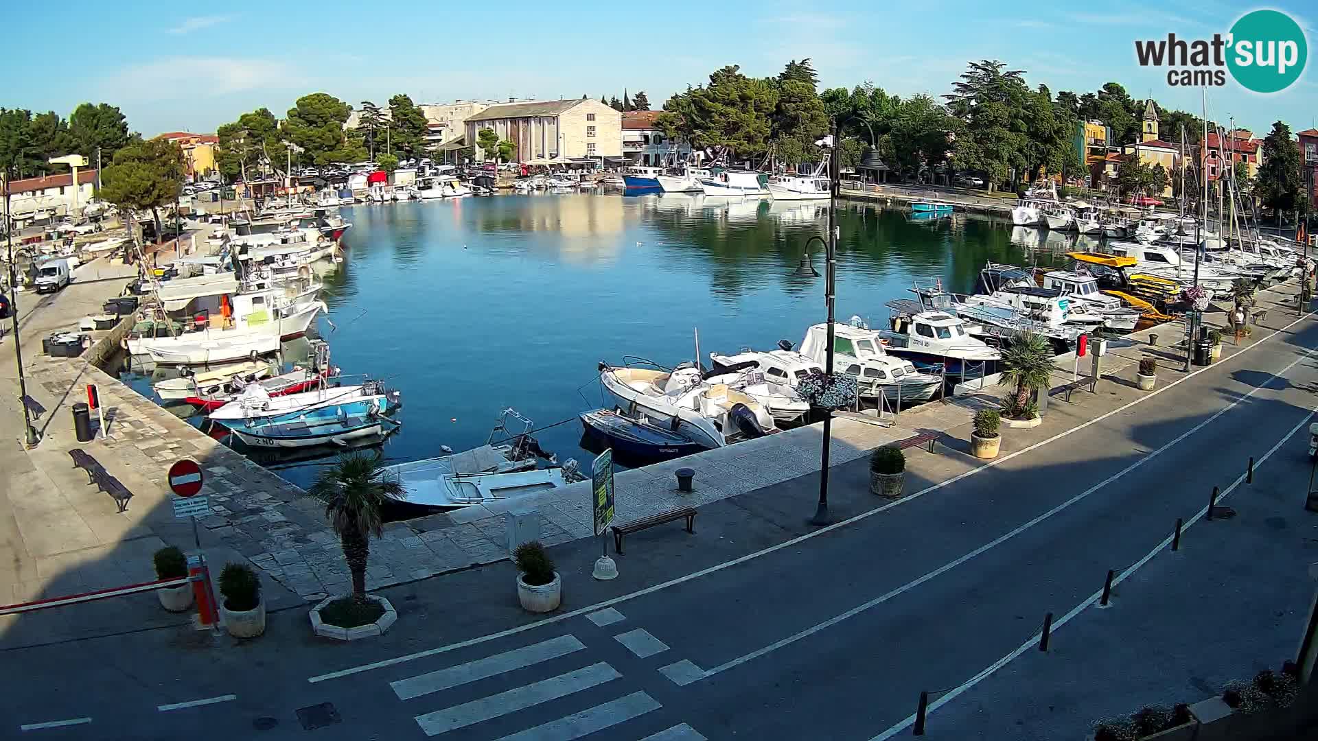 Novigrad webcam Mandrač | old marina – Istria