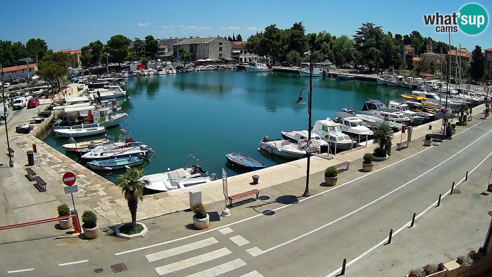Novigrad webcam Mandrač | old marina – Istria