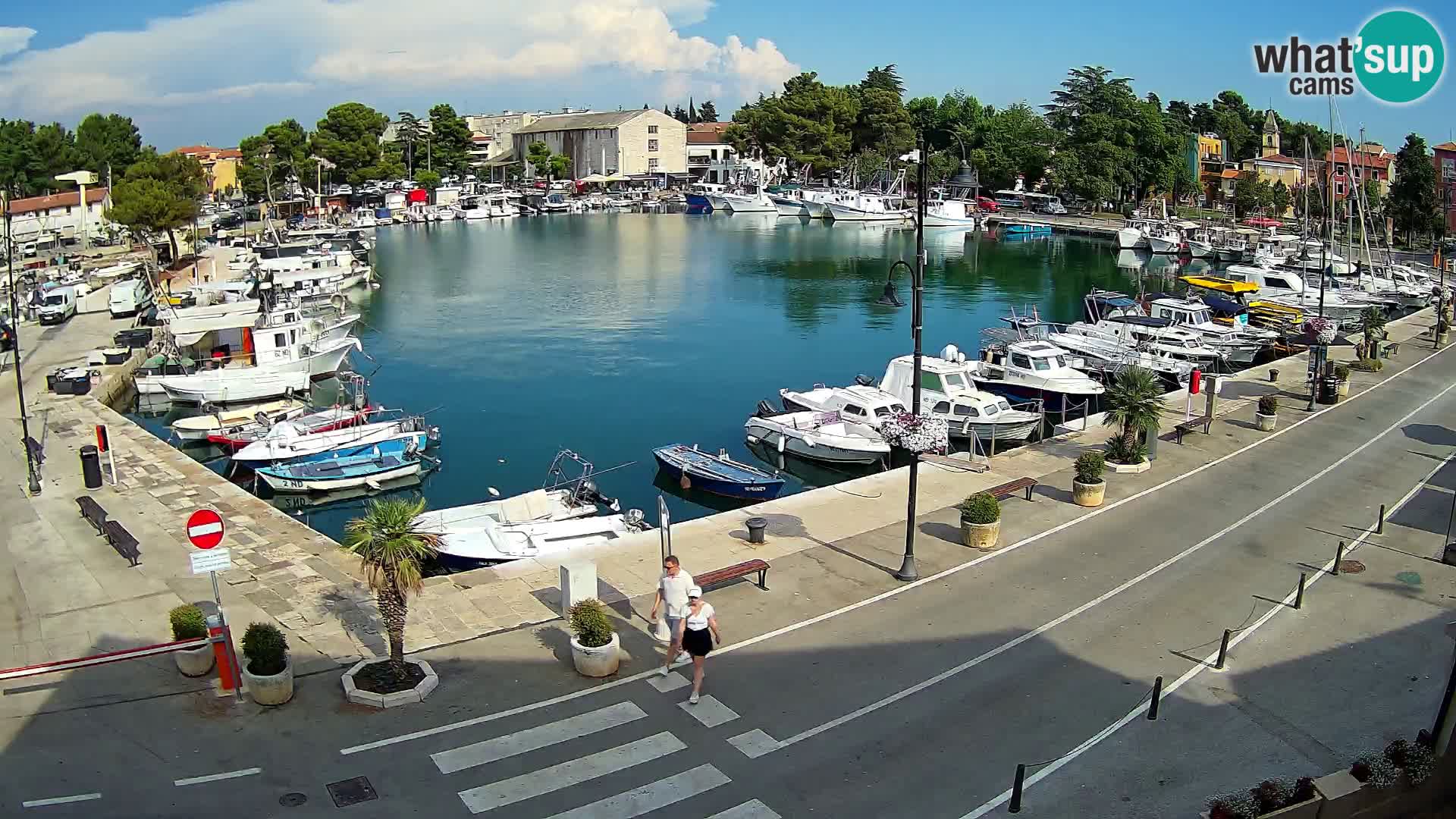 Novigrad webcam Mandrač | old marina – Istria