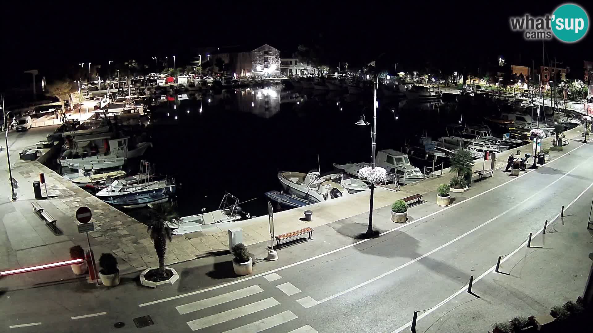 Novigrad webcam Mandrač | old marina – Istria