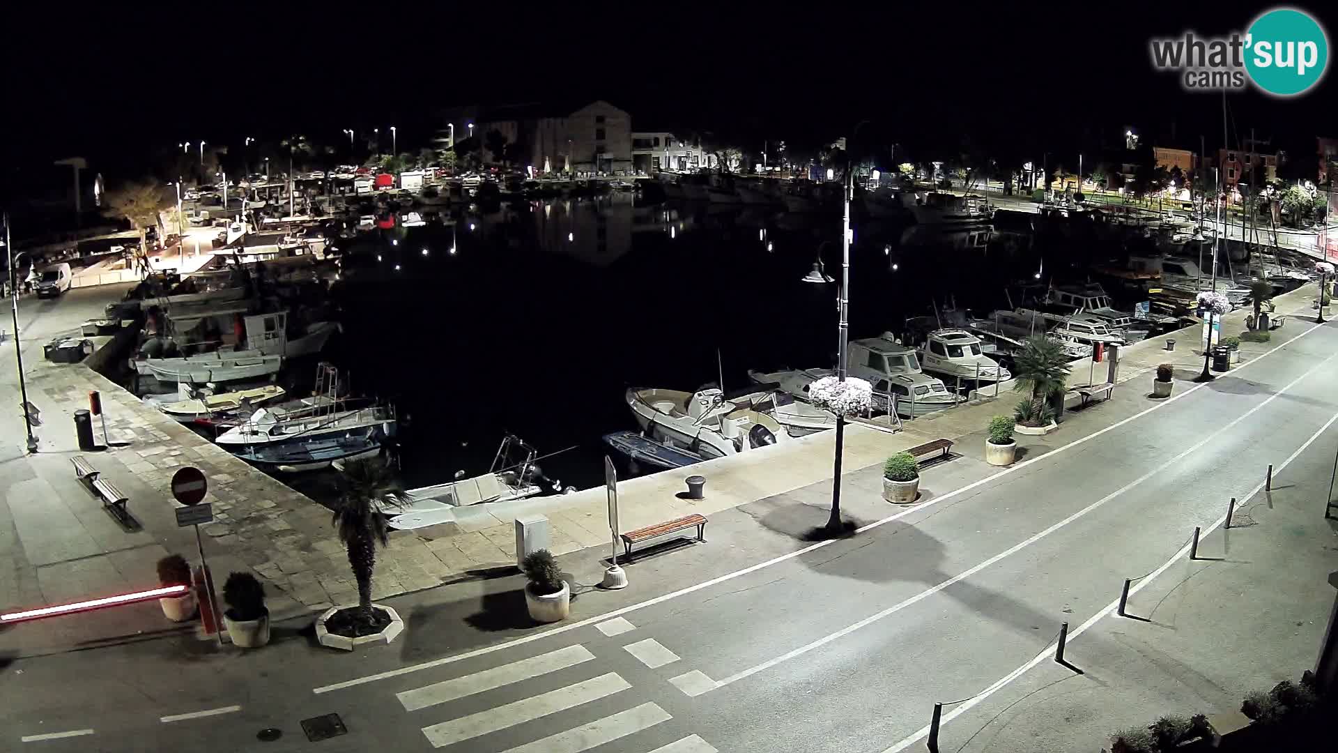 Novigrad webcam Mandrač | old marina – Istria