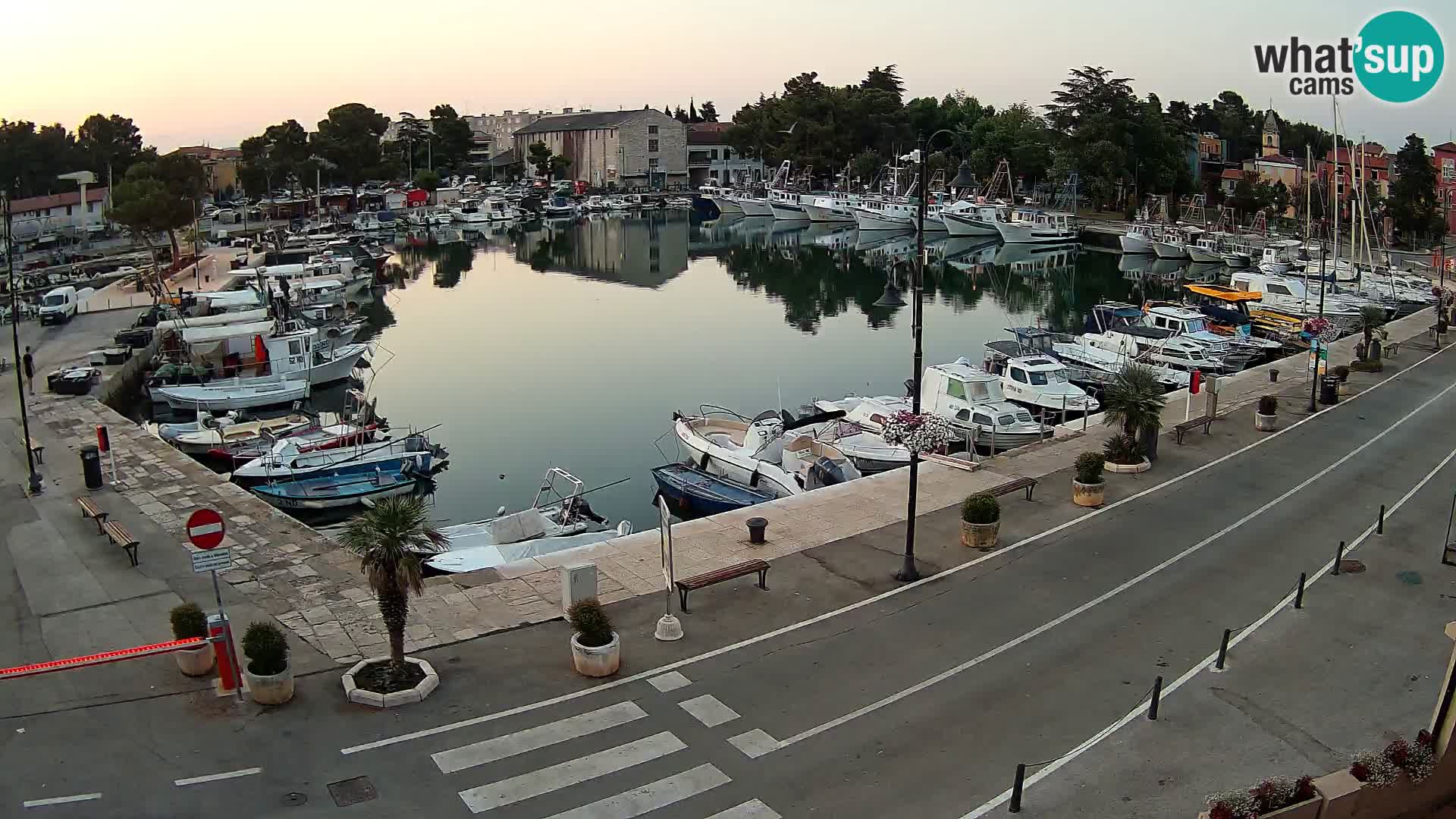Novigrad webcam Mandrač | old marina – Istria