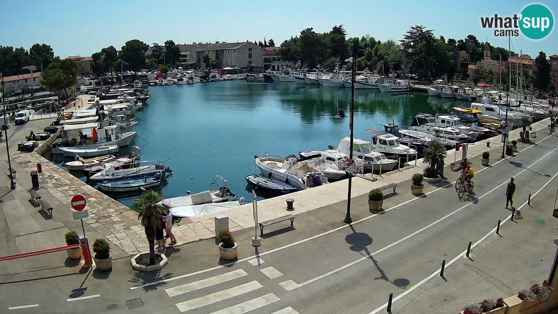 Novigrad webcam Mandrač | old marina – Istria