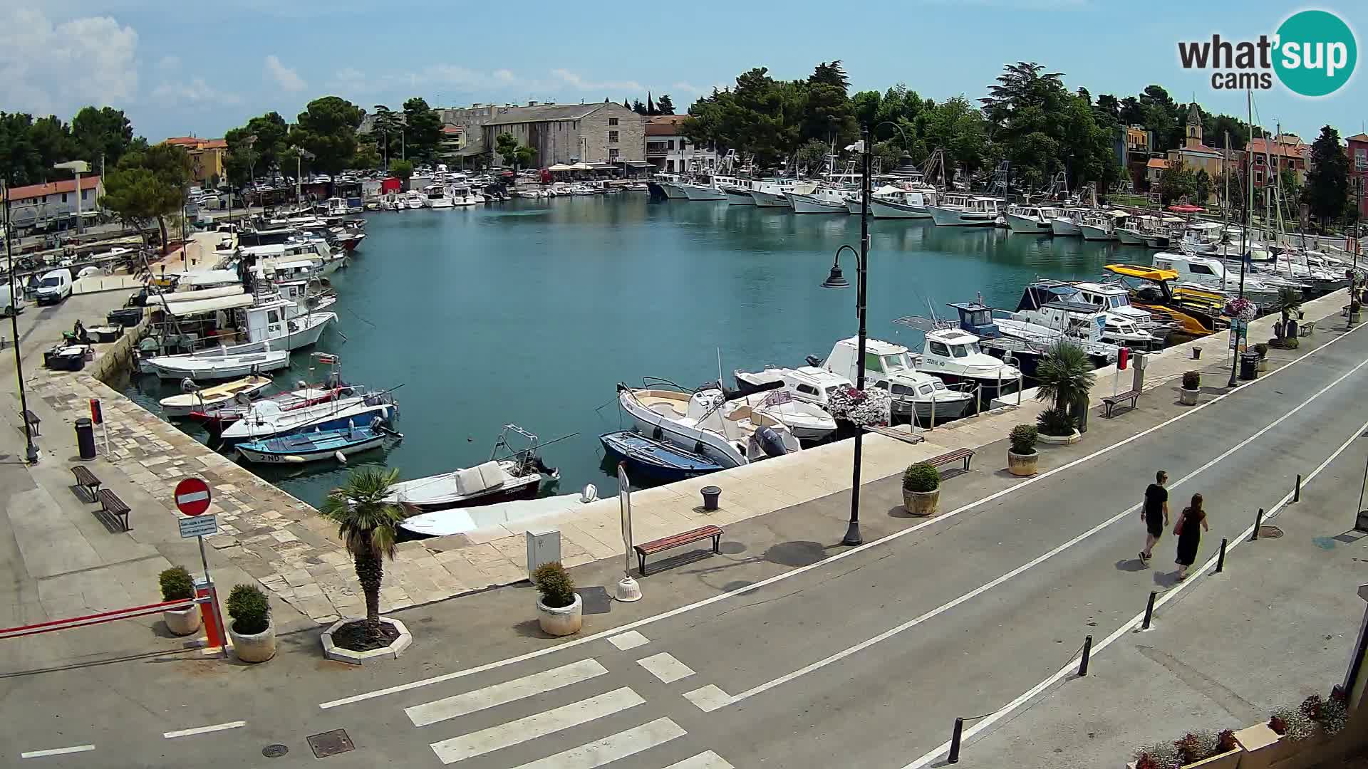 Novigrad webcam Mandrač | old marina – Istria