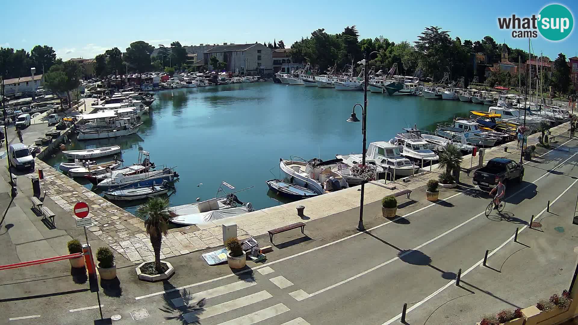 Novigrad webcam Mandrač | old marina – Istria