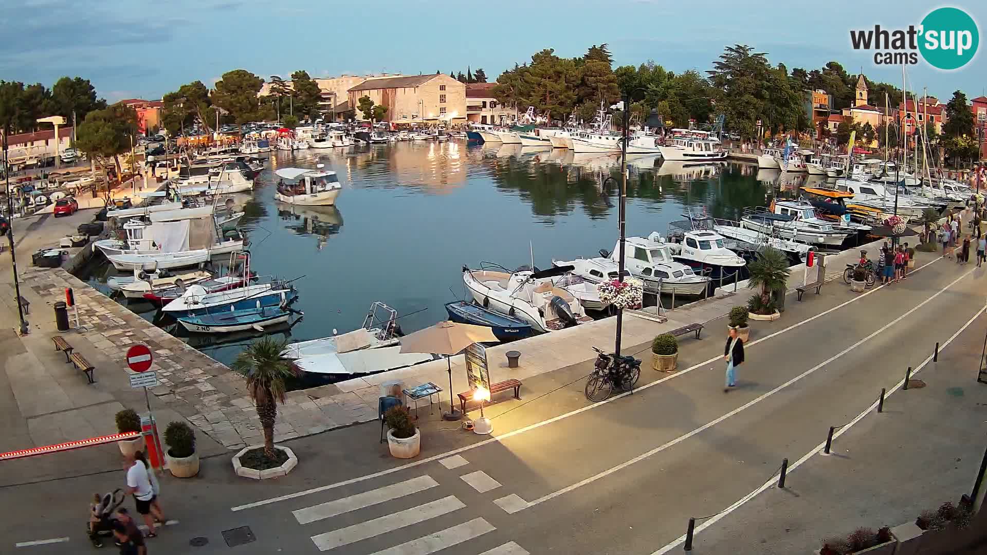 Novigrad webcam Mandrač | old marina – Istria