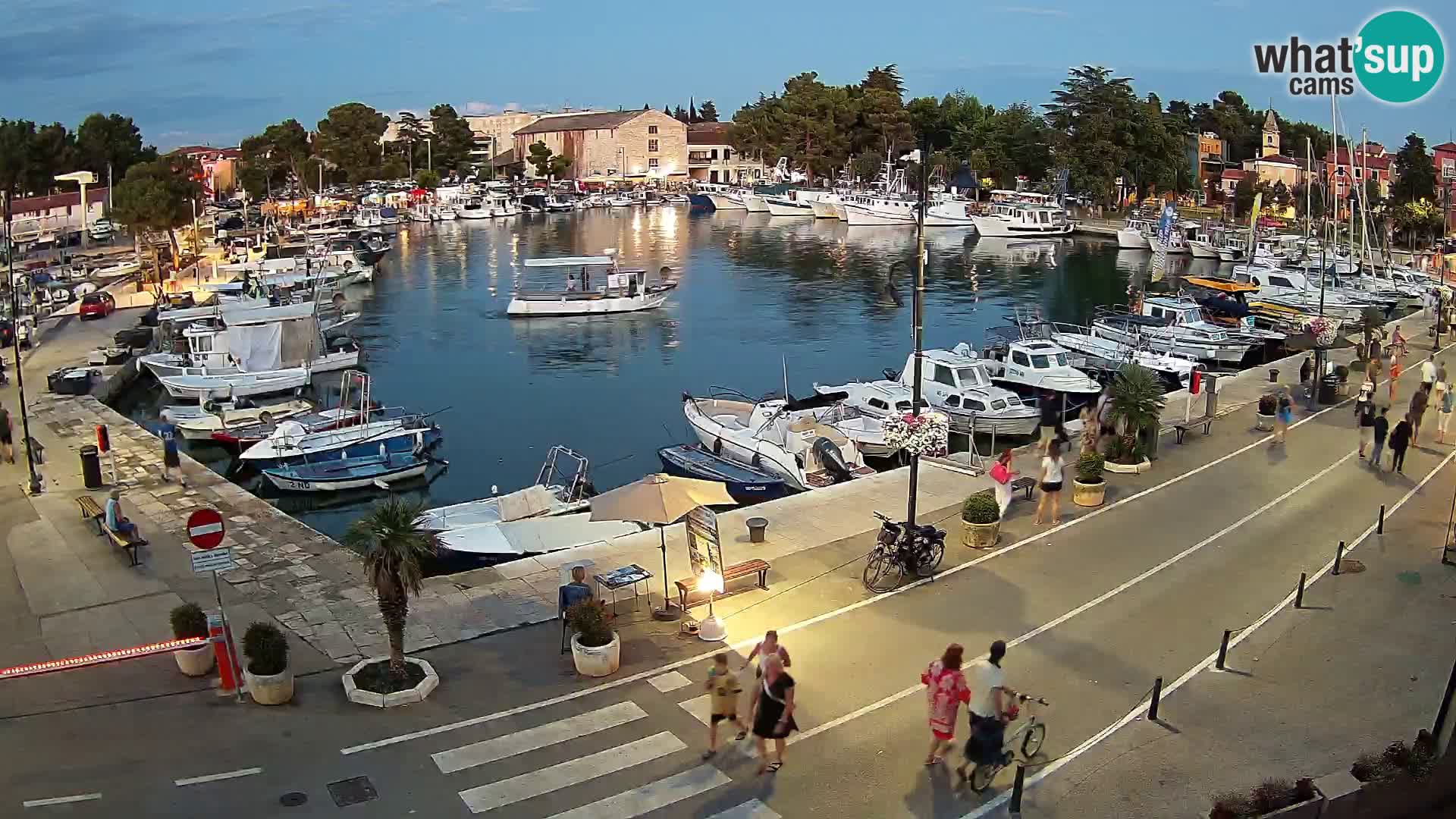 Novigrad webcam Mandrač | old marina – Istria