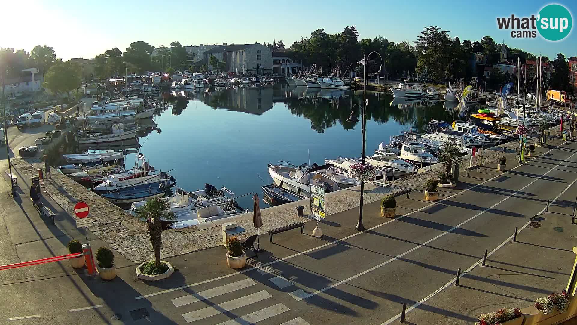 Novigrad webcam Mandrač | old marina – Istria