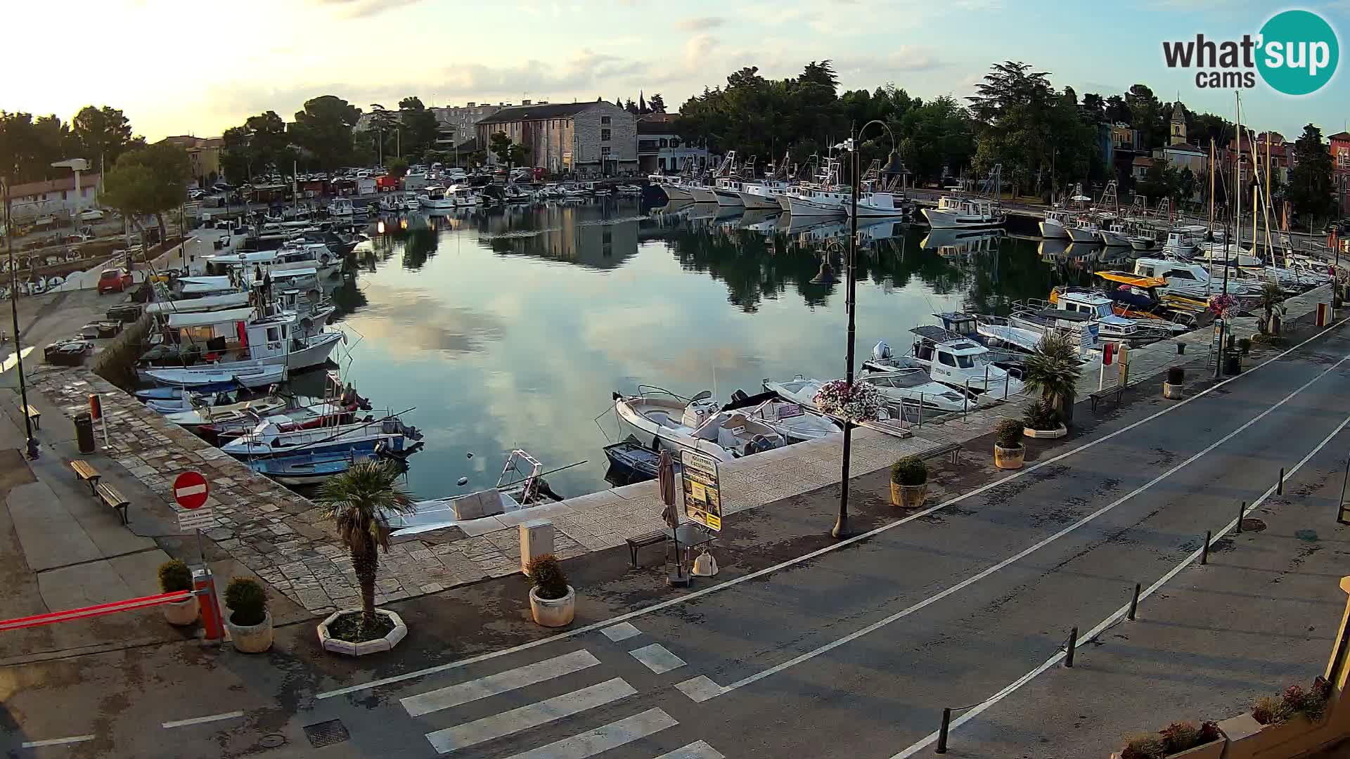 Novigrad webcam Mandrač | old marina – Istria