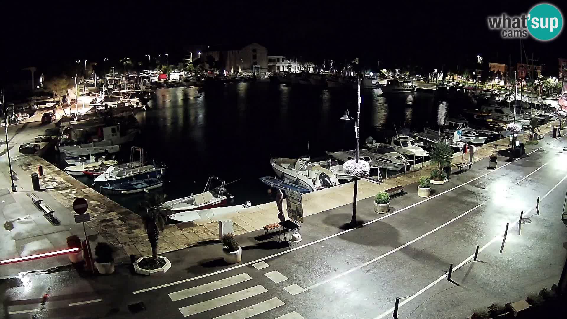 Novigrad webcam Mandrač | alten Hafen – Istrien