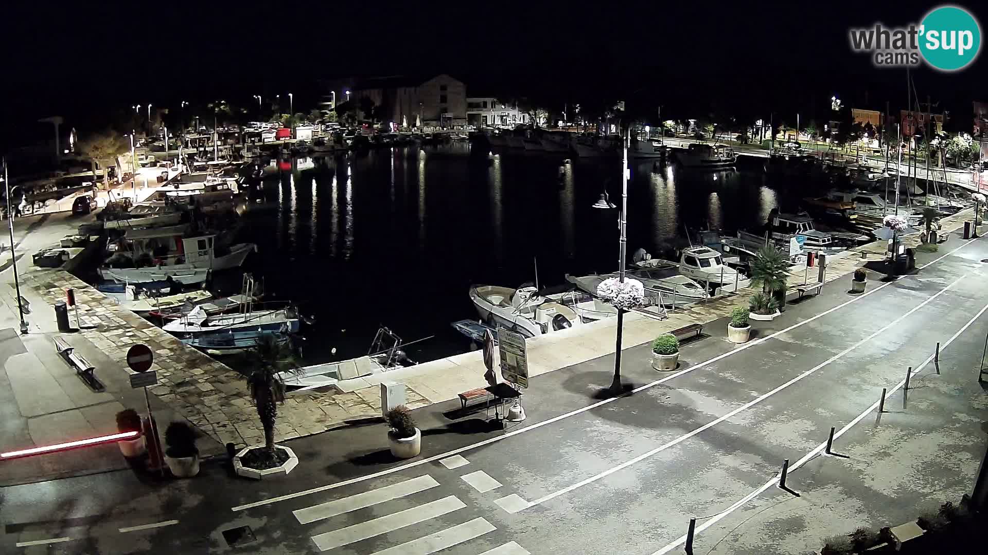 Novigrad webcam Mandrač | Cittanova in Istria – Porto vecchio