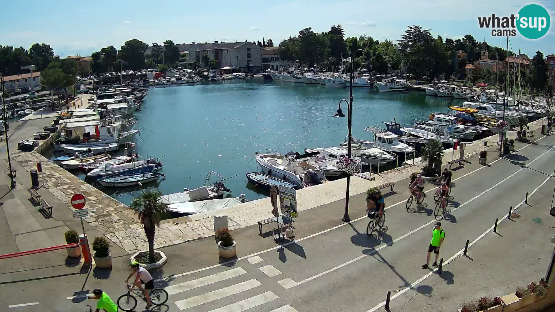 Novigrad webcam Mandrač | old marina – Istria