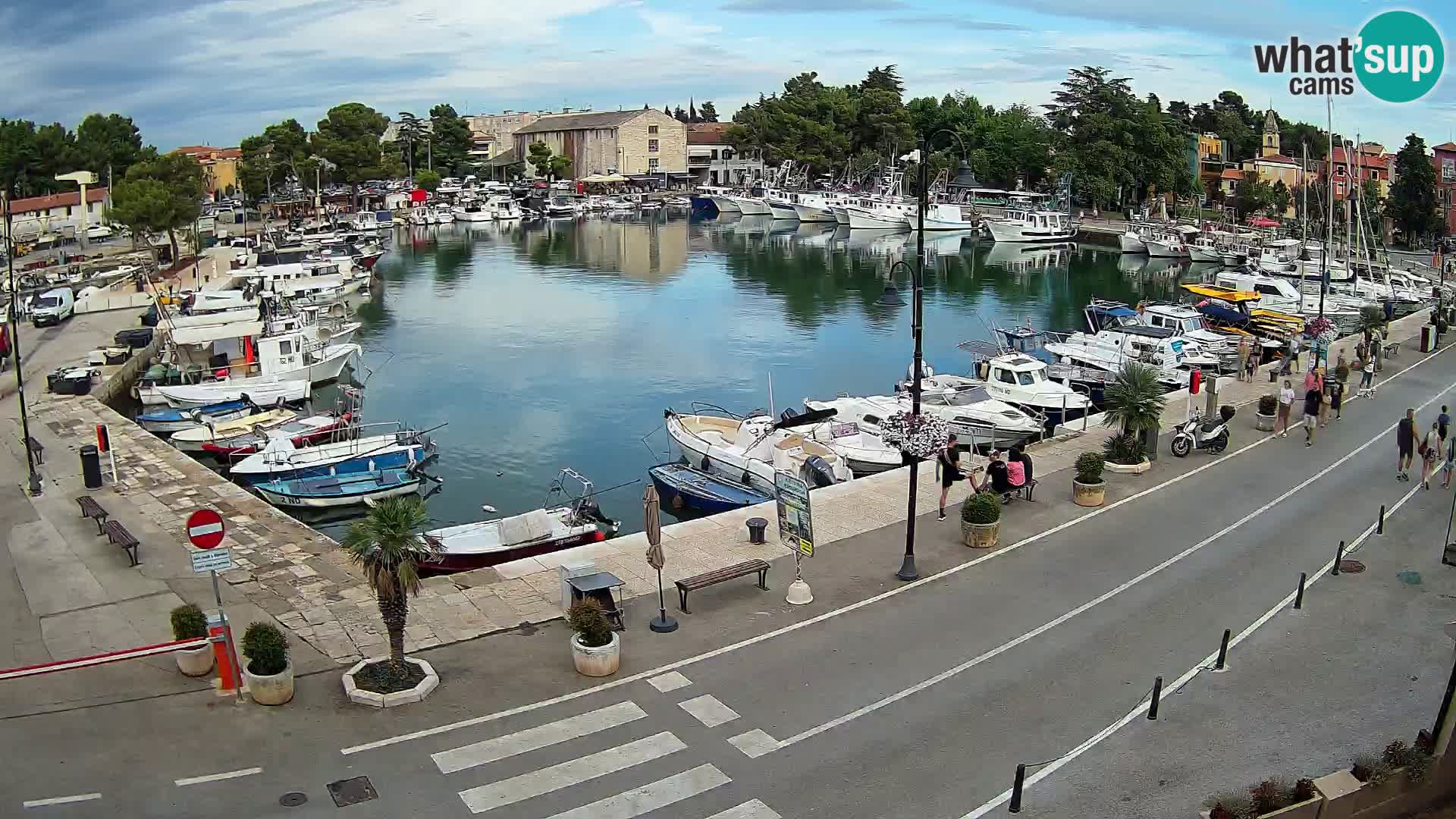 Novigrad webcam Mandrač | old marina – Istria