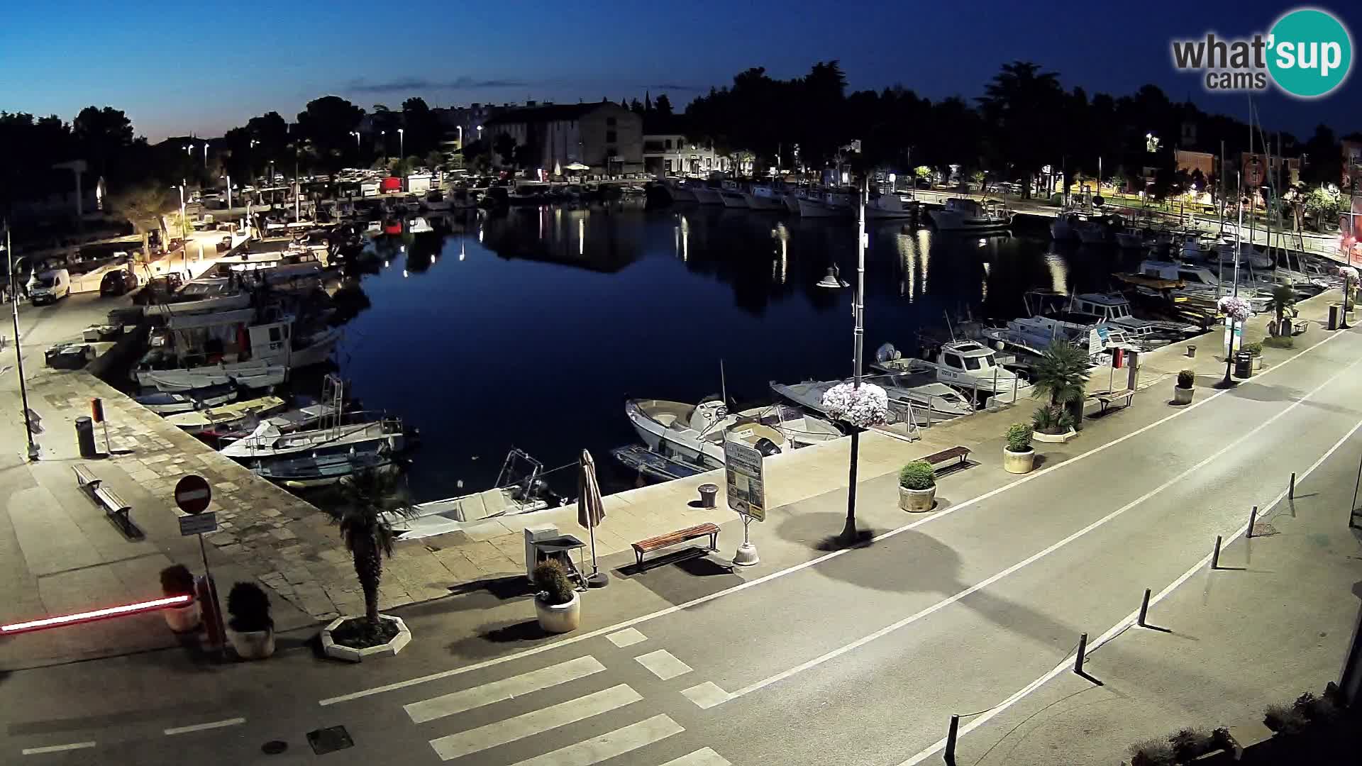 Novigrad webcam Mandrač | old marina – Istria