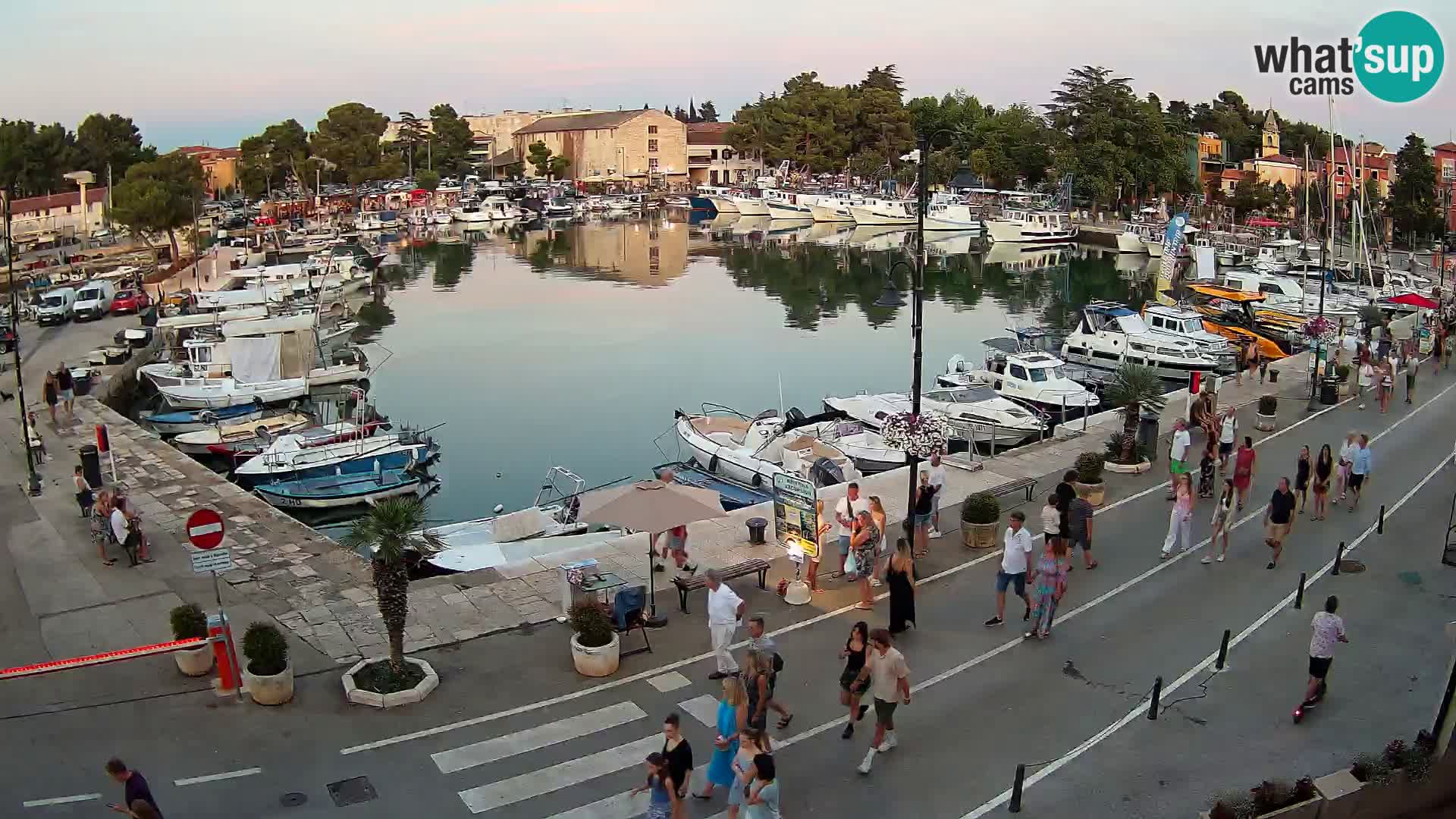 Novigrad webcam Mandrač | old marina – Istria