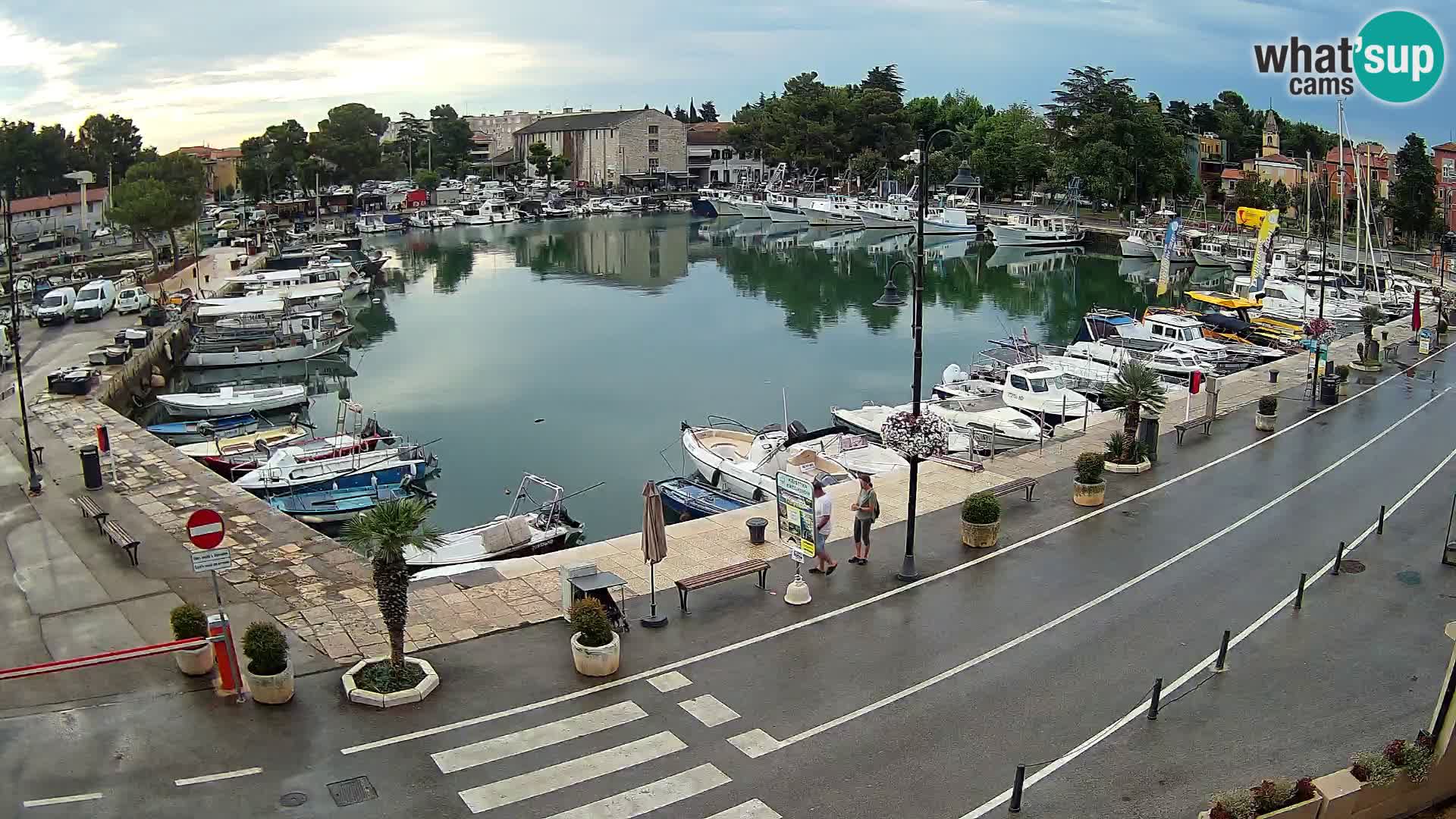 Novigrad webcam Mandrač | old marina – Istria