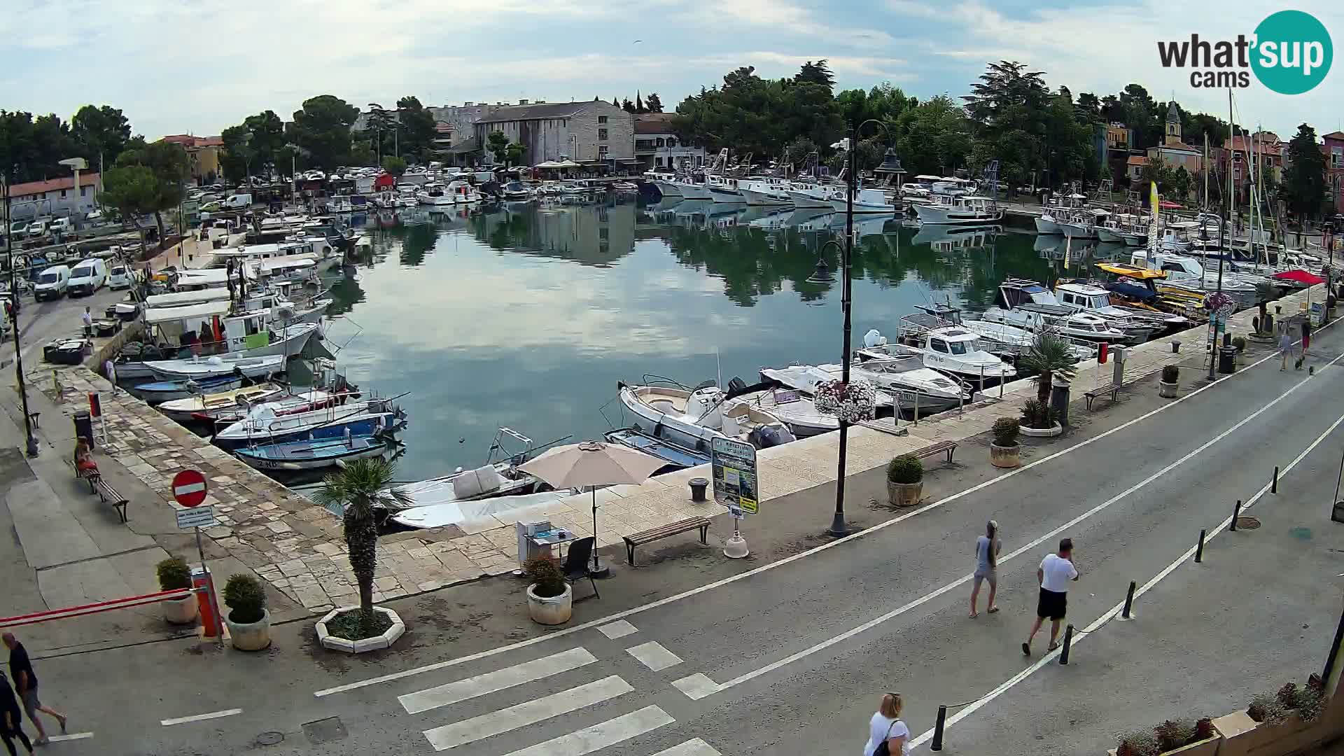 Novigrad webcam Mandrač | Cittanova in Istria – Porto vecchio