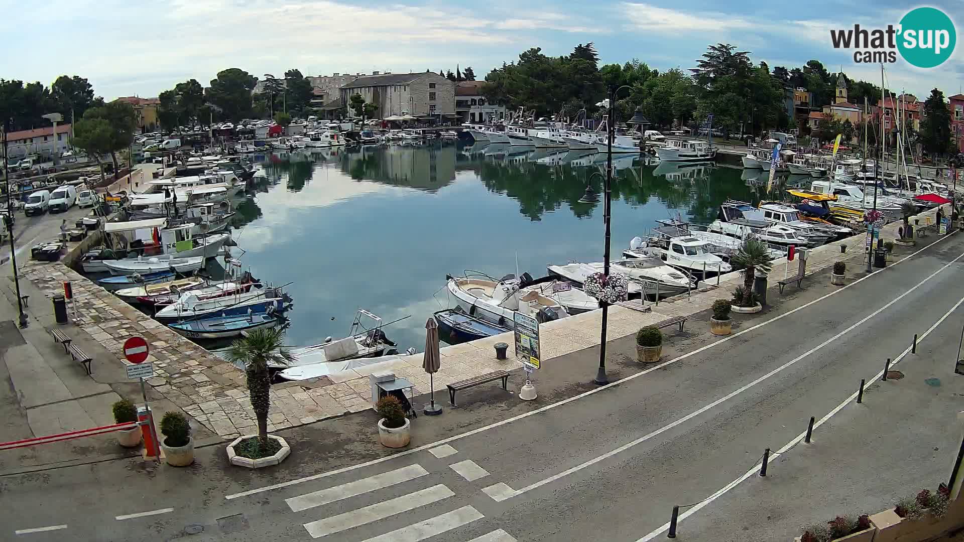 Novigrad webcam Mandrač | old marina – Istria