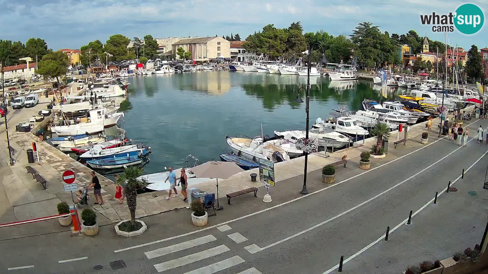 Novigrad webcam Mandrač | old marina – Istria