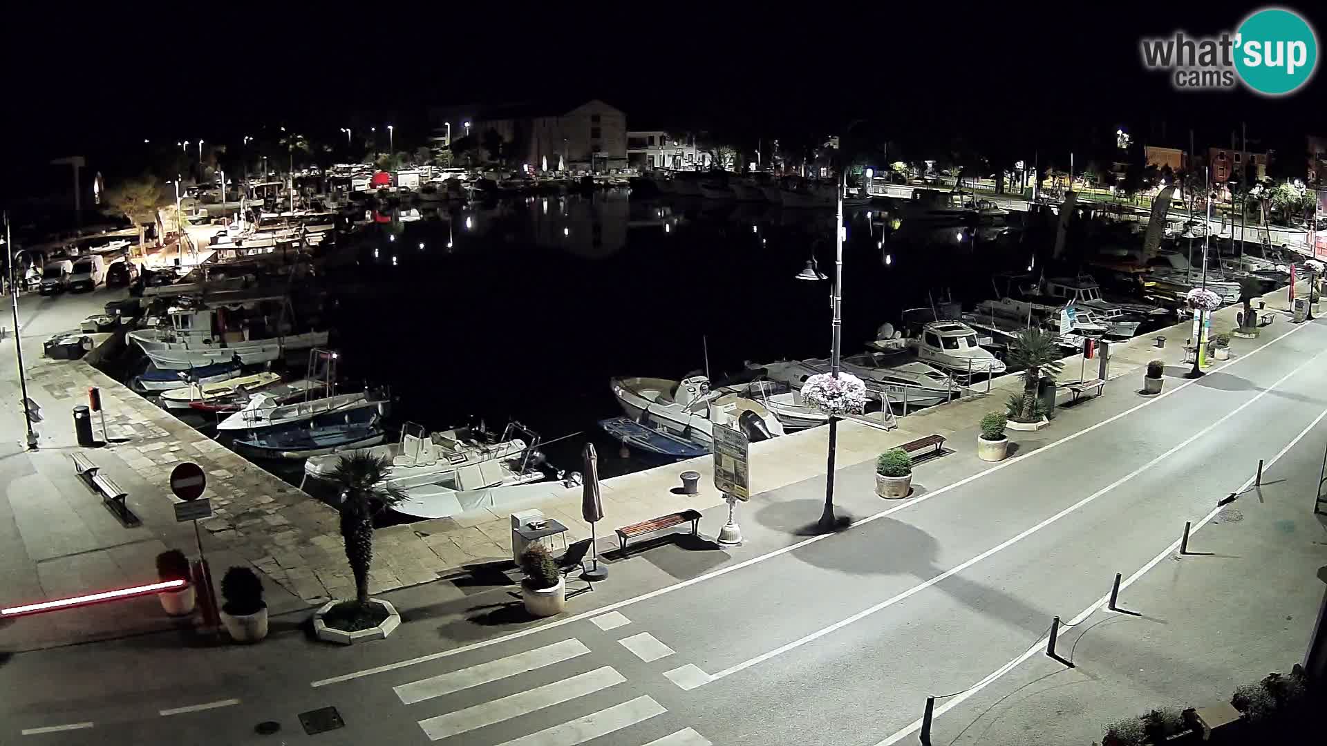 Novigrad webcam Mandrač | old marina – Istria