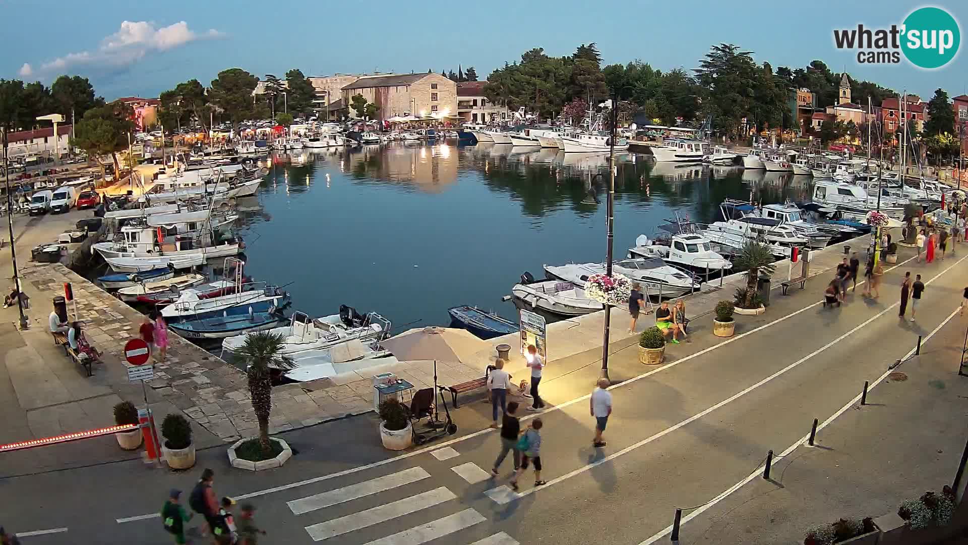 Novigrad webcam Mandrač | old marina – Istria