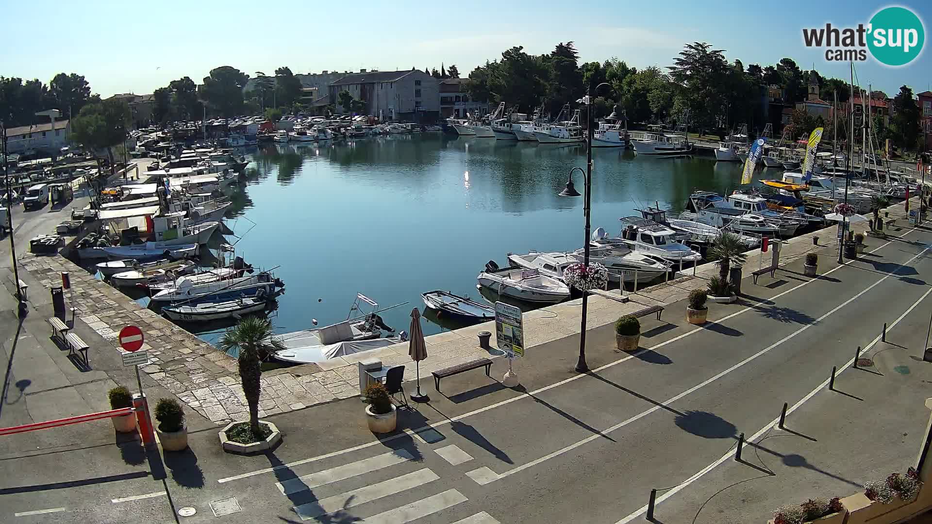 Novigrad webcam Mandrač | old marina – Istria