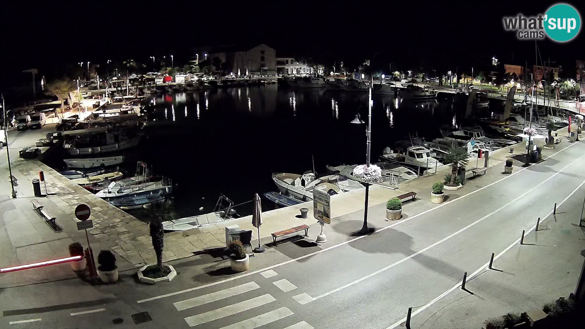 Novigrad webcam Mandrač | old marina – Istria