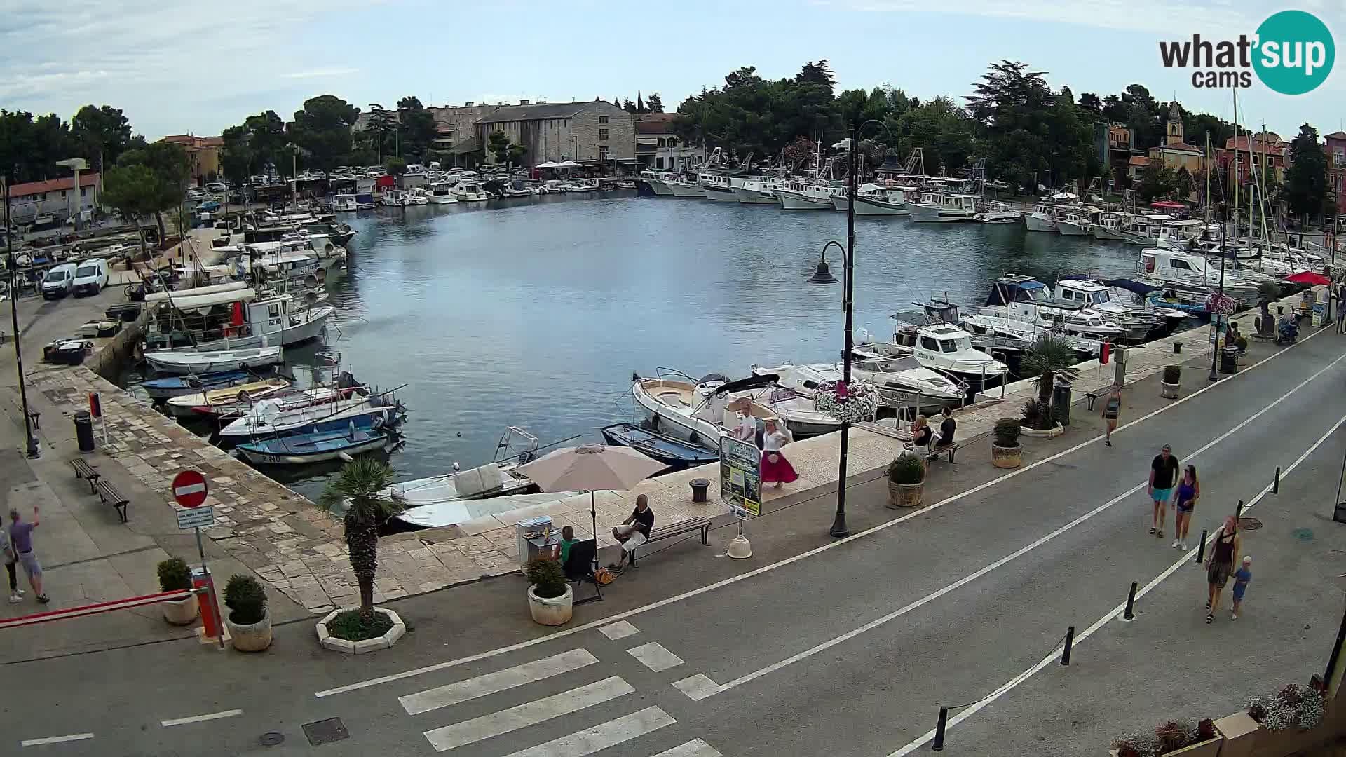 Novigrad webcam Mandrač | old marina – Istria