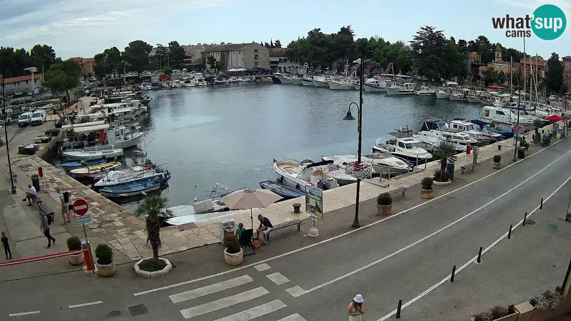 Novigrad webcam Mandrač | old marina – Istria