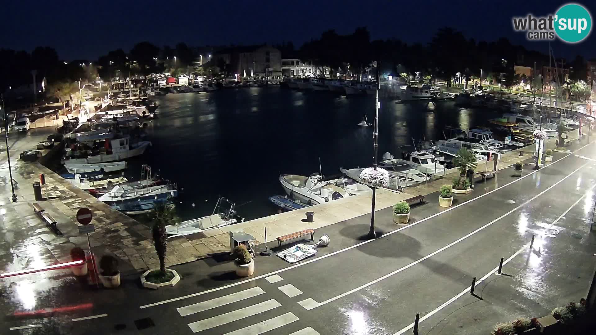 Novigrad webcam Mandrač | old marina – Istria