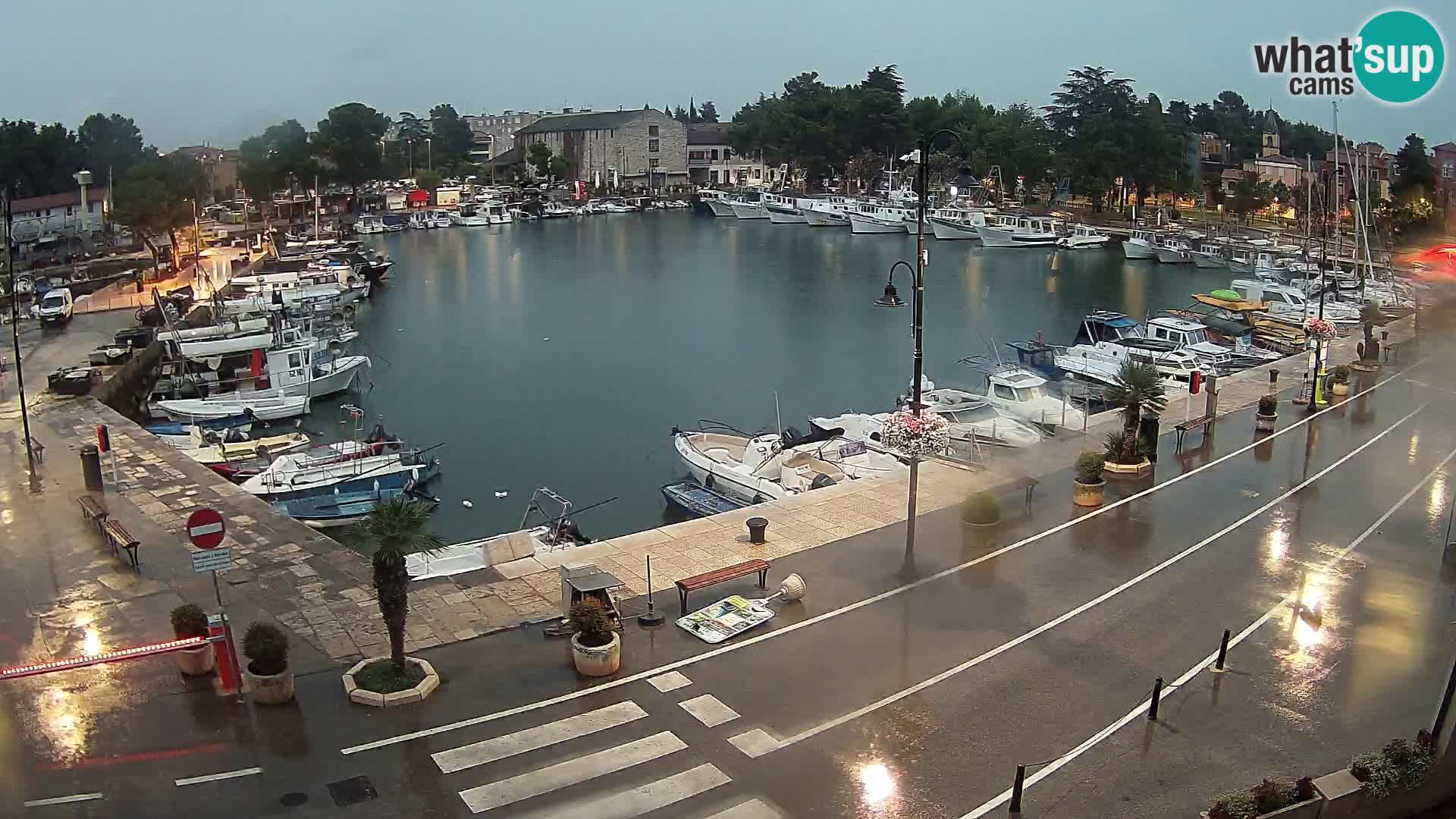 Novigrad webcam Mandrač | old marina – Istria