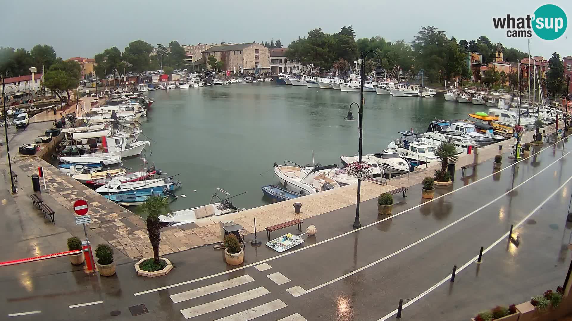 Novigrad webcam Mandrač | old marina – Istria