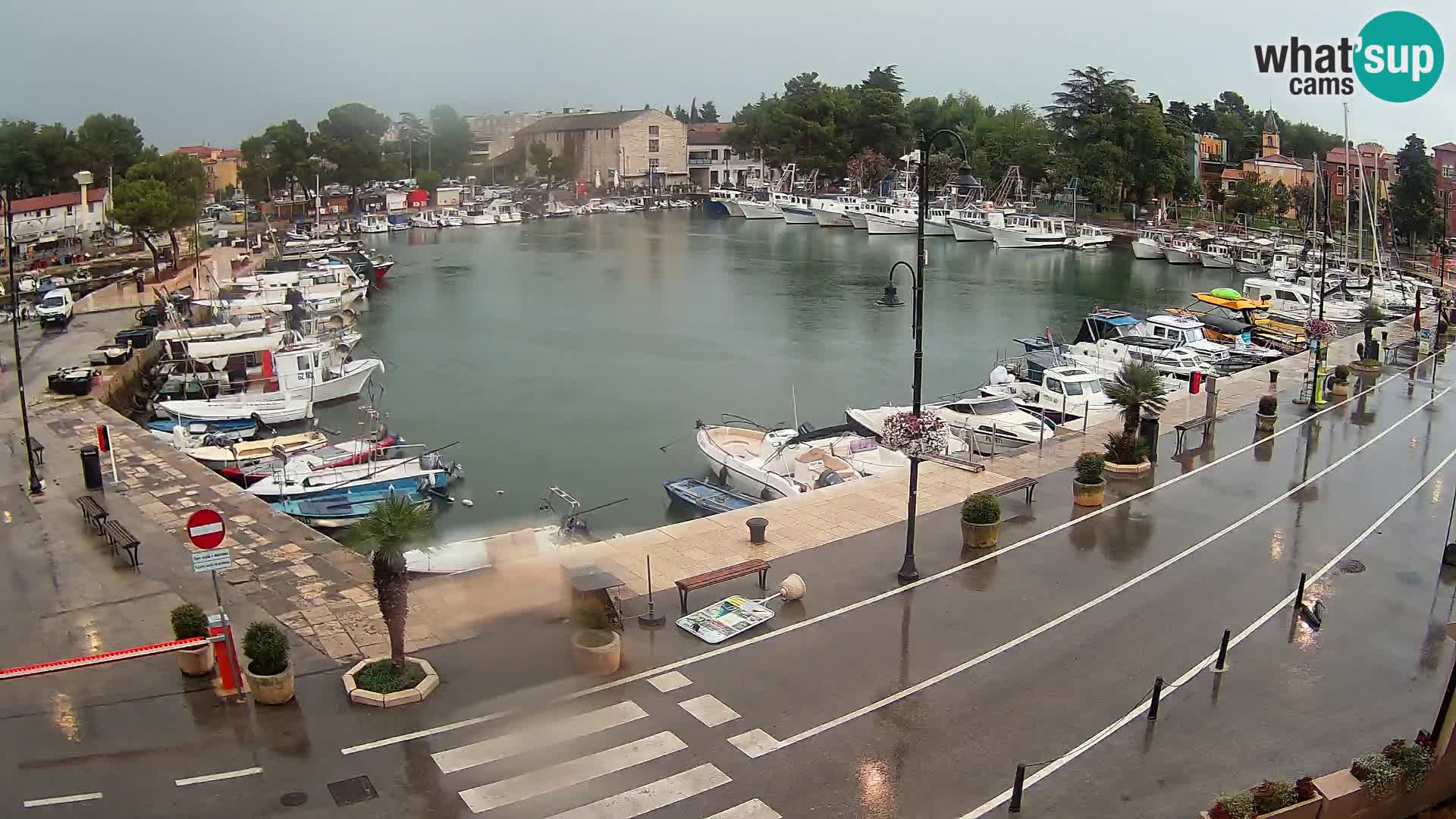 Novigrad webcam Mandrač | old marina – Istria