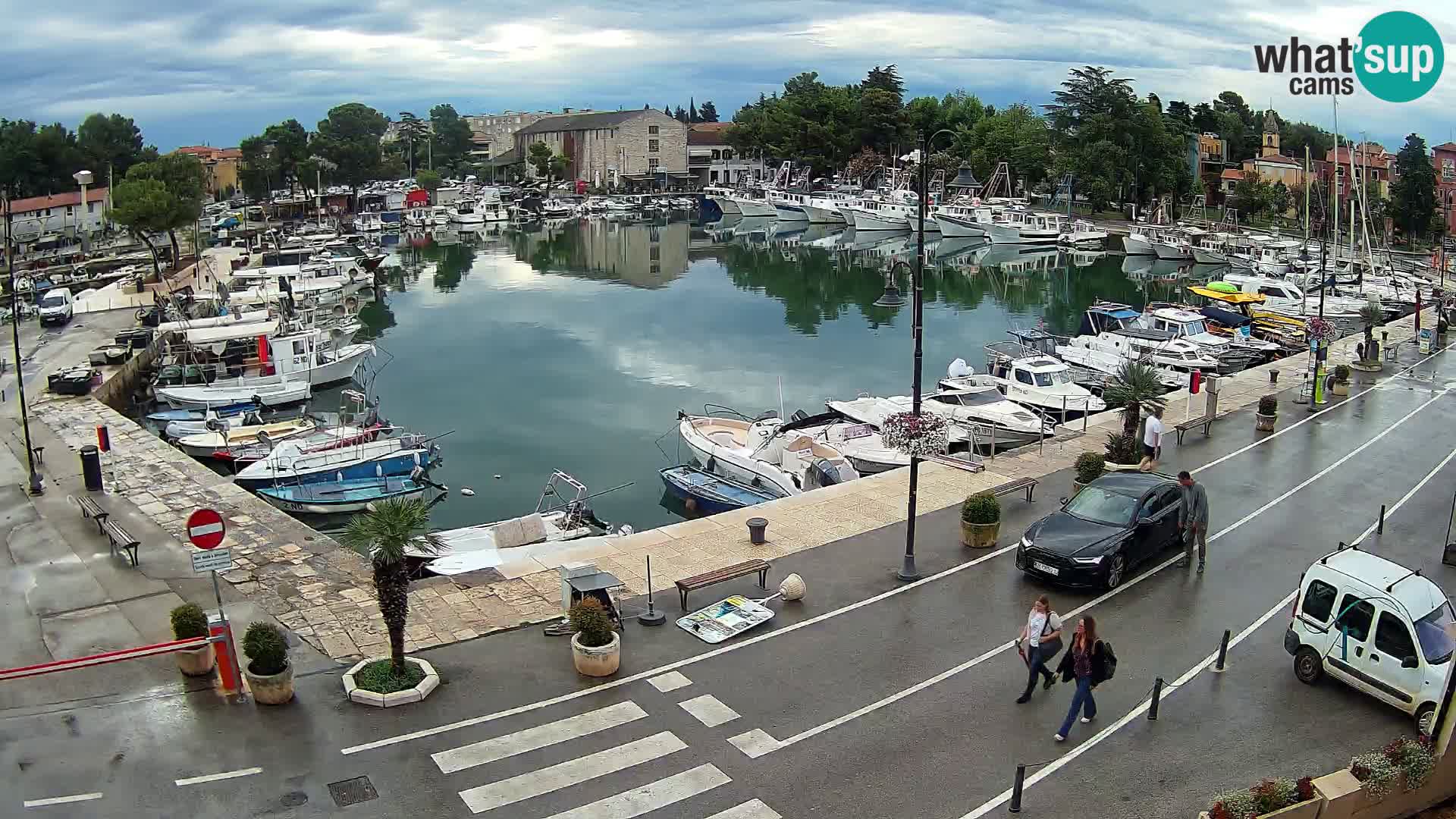 Novigrad webcam Mandrač | old marina – Istria
