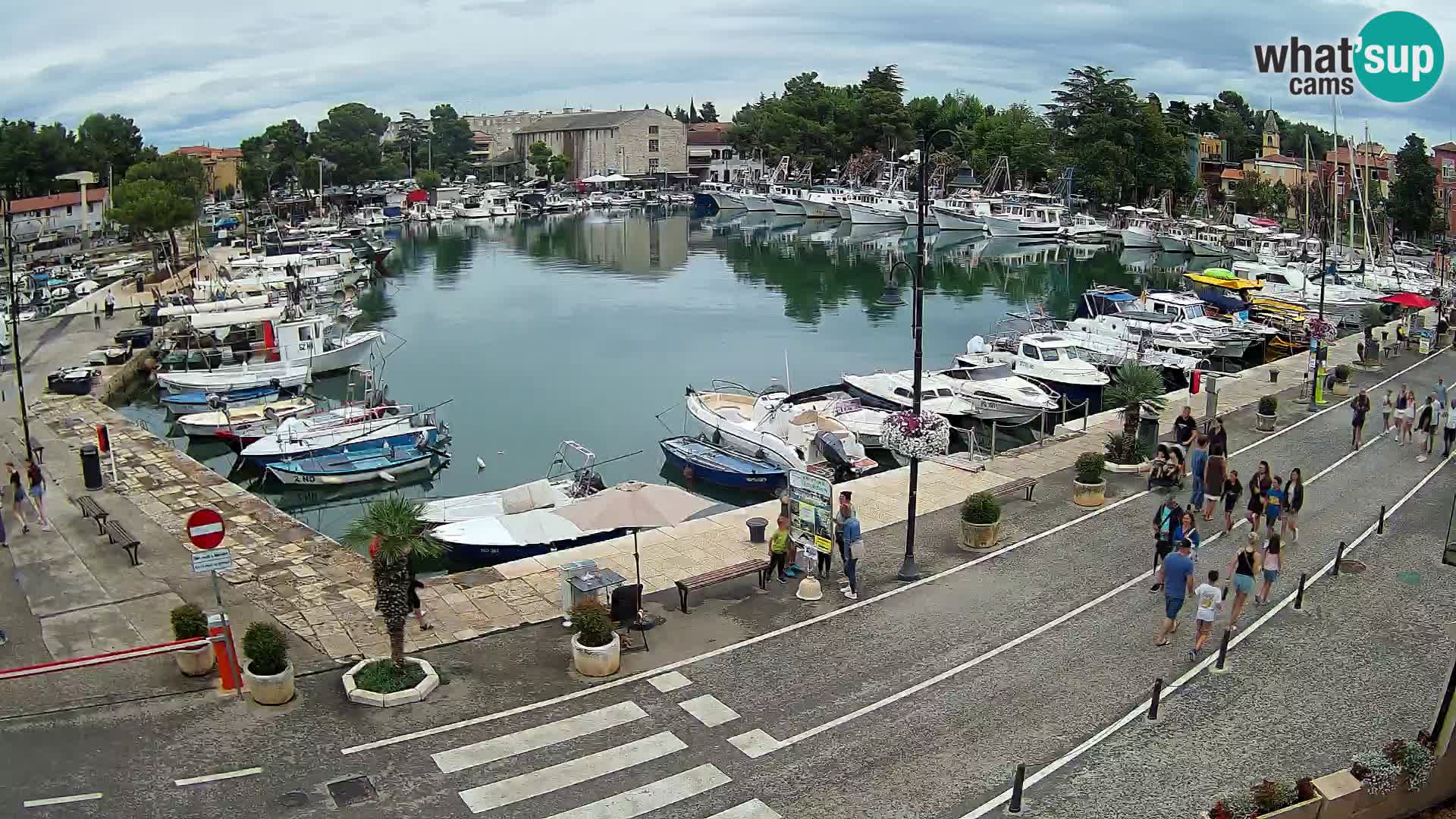 Novigrad webcam Mandrač | old marina – Istria