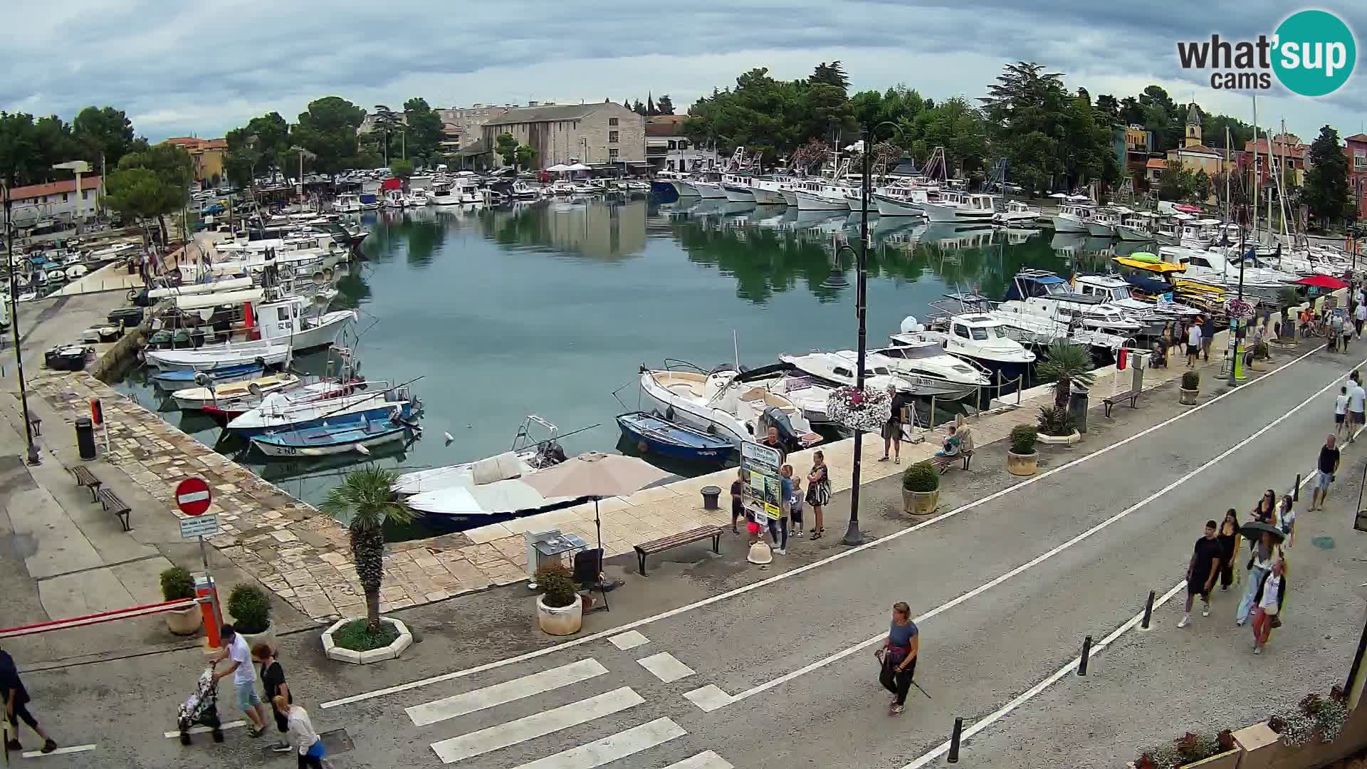 Novigrad webcam Mandrač | old marina – Istria