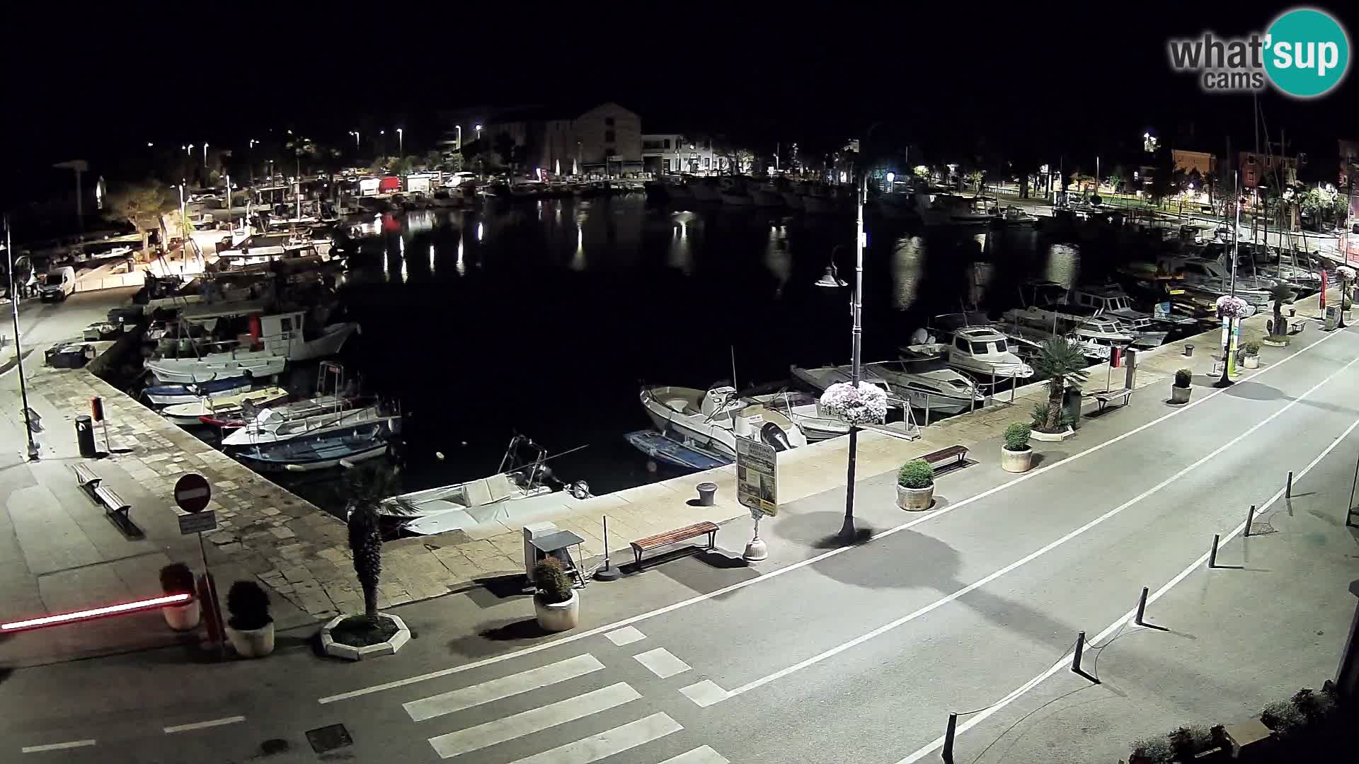 Novigrad webcam Mandrač | old marina – Istria