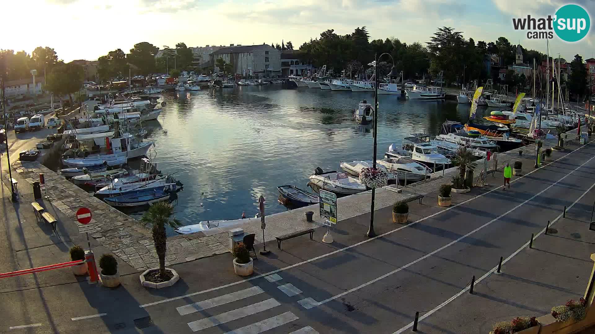 Novigrad webcam Mandrač | alten Hafen – Istrien