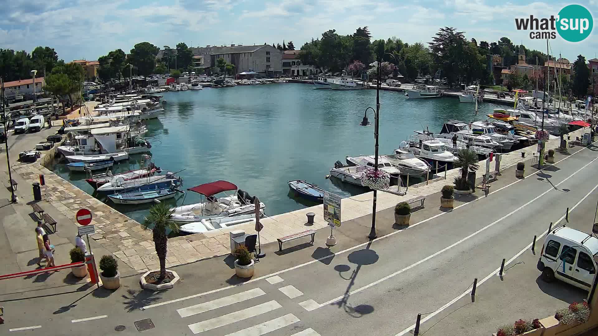 Novigrad webcam Mandrač | old marina – Istria