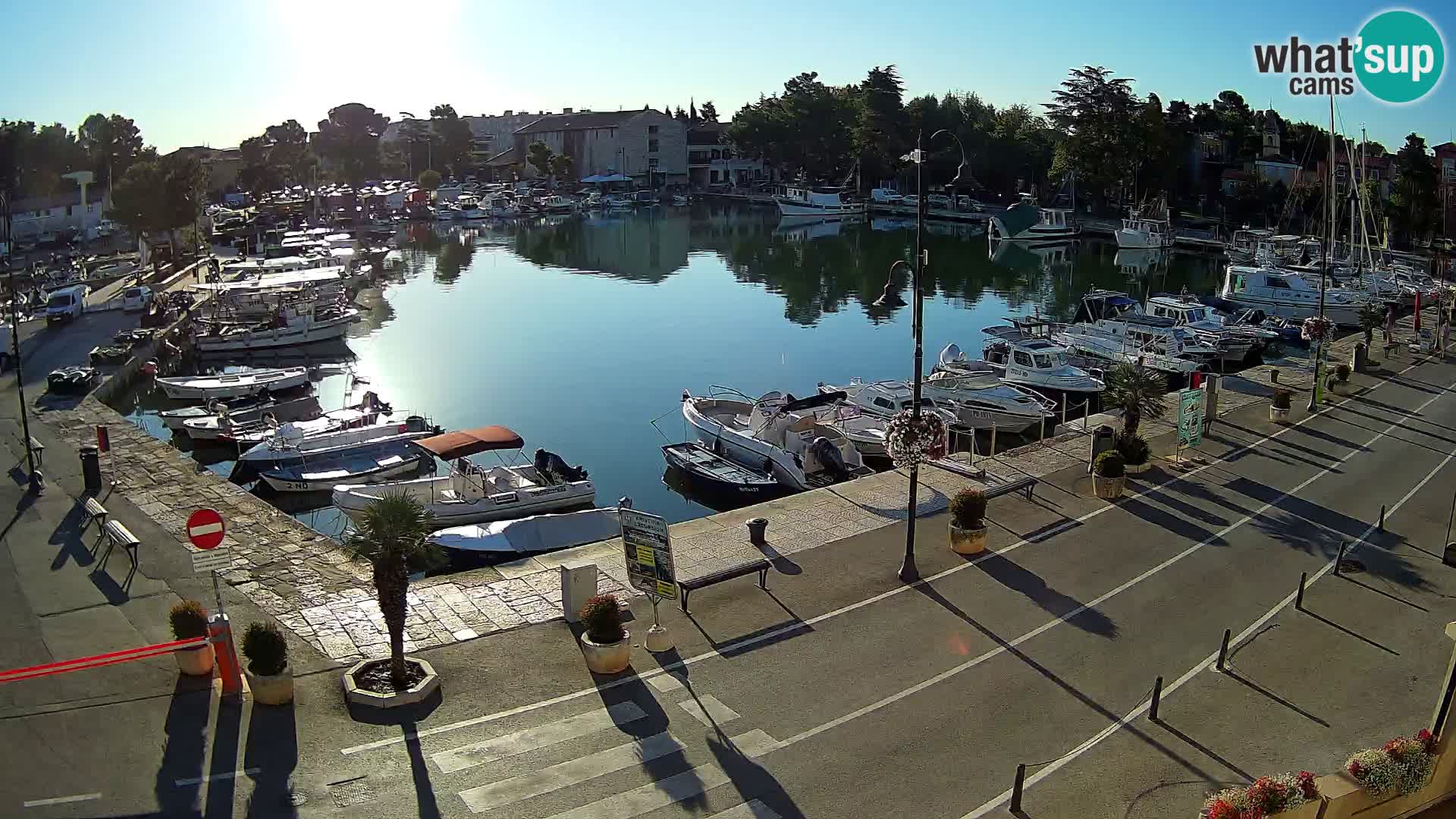 Novigrad webcam Mandrač | Cittanova in Istria – Porto vecchio
