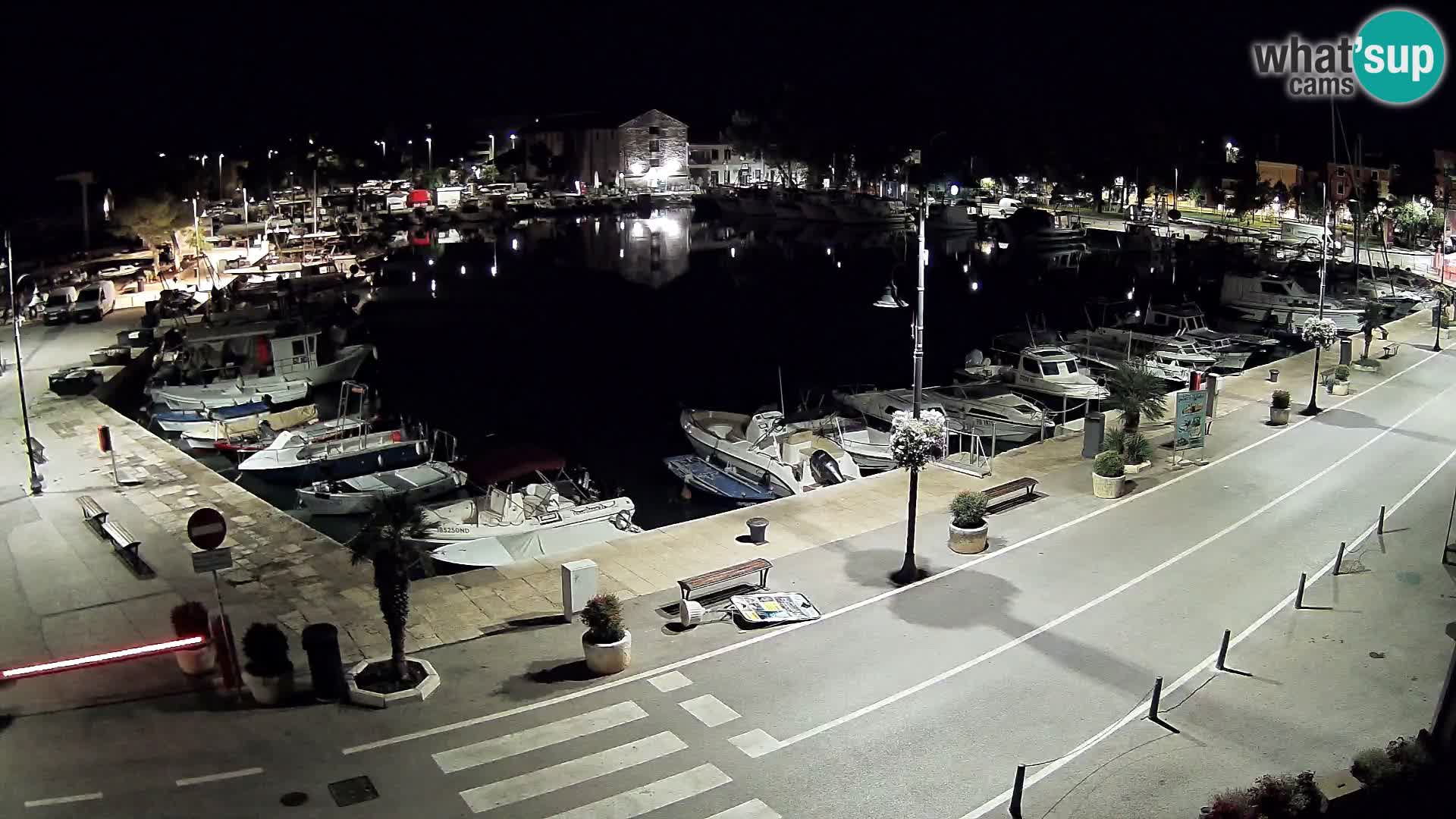 Novigrad webcam Mandrač | alten Hafen – Istrien