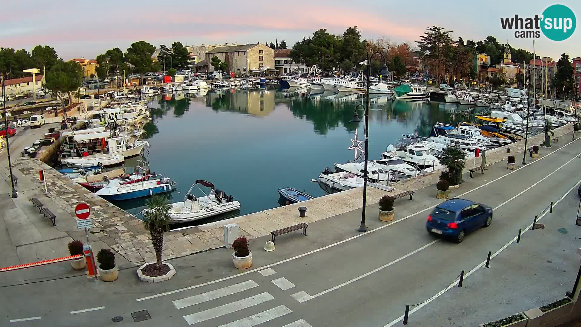Novigrad webcam Mandrač | old marina – Istria