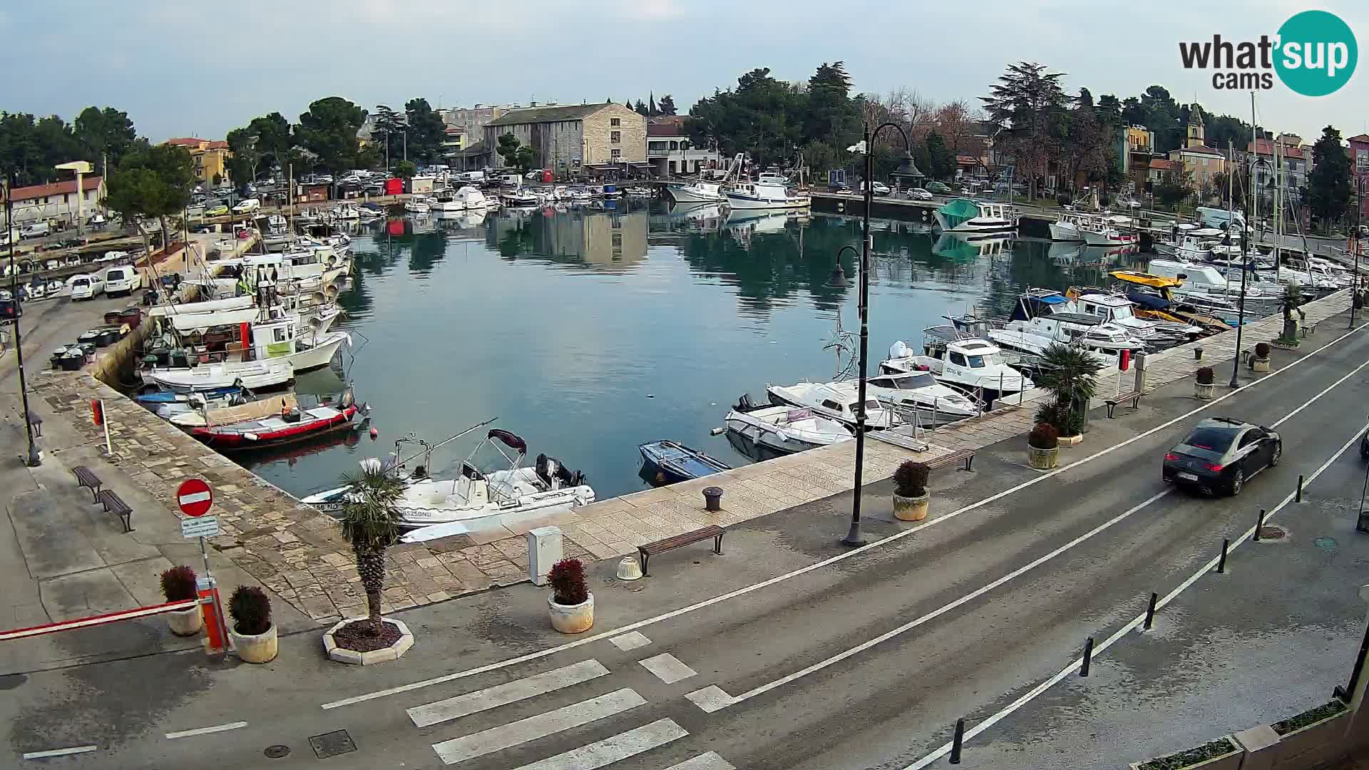 Novigrad webcam Mandrač | old marina – Istria