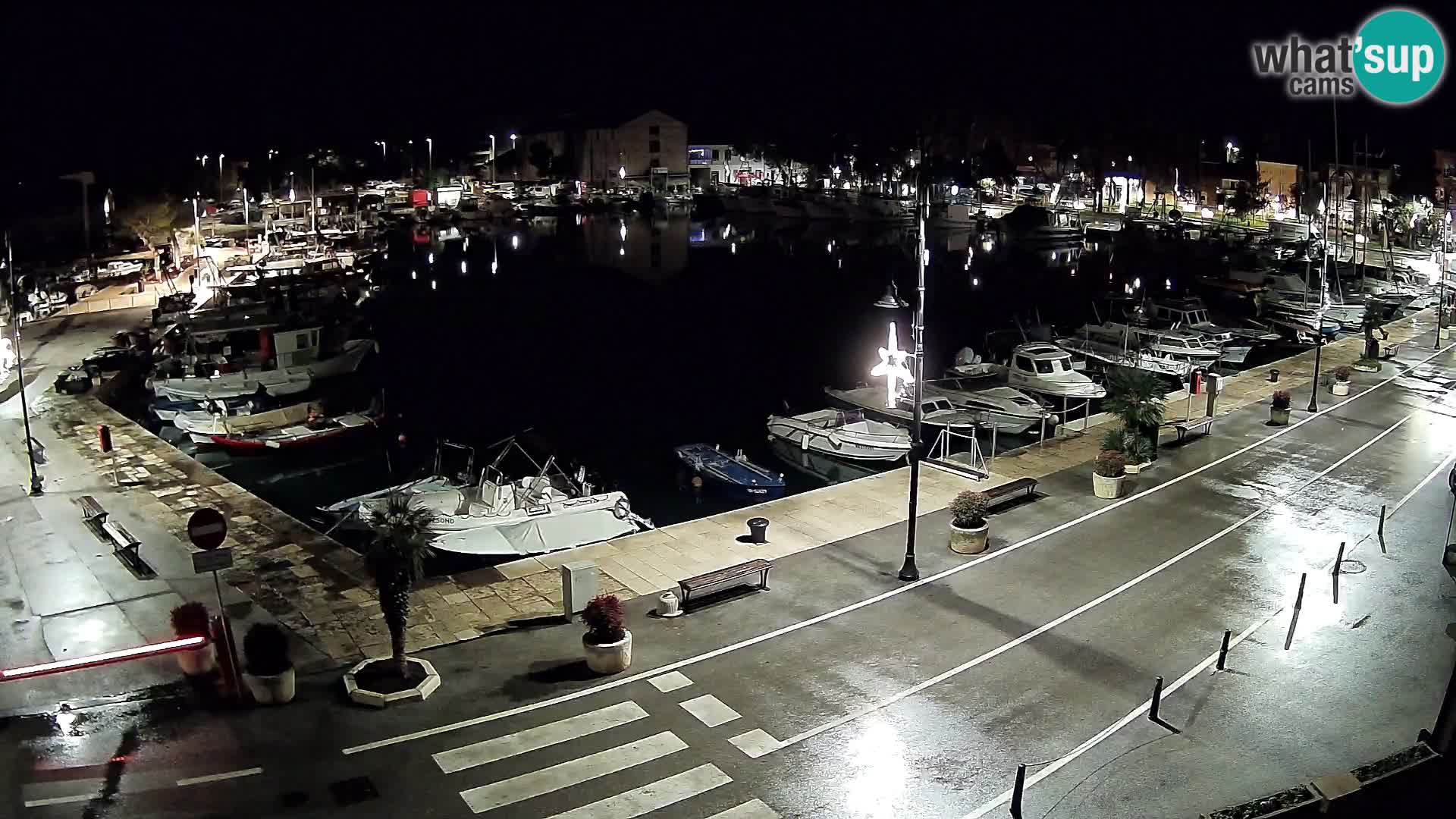 Novigrad webcam Mandrač | alten Hafen – Istrien