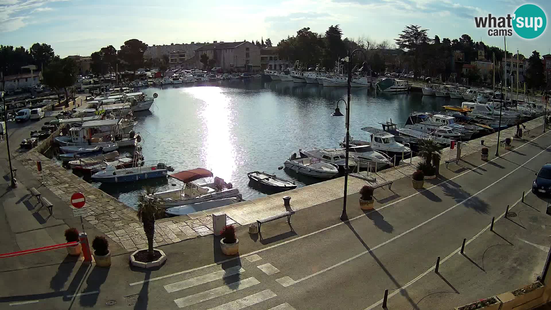Novigrad webcam Mandrač | old marina – Istria