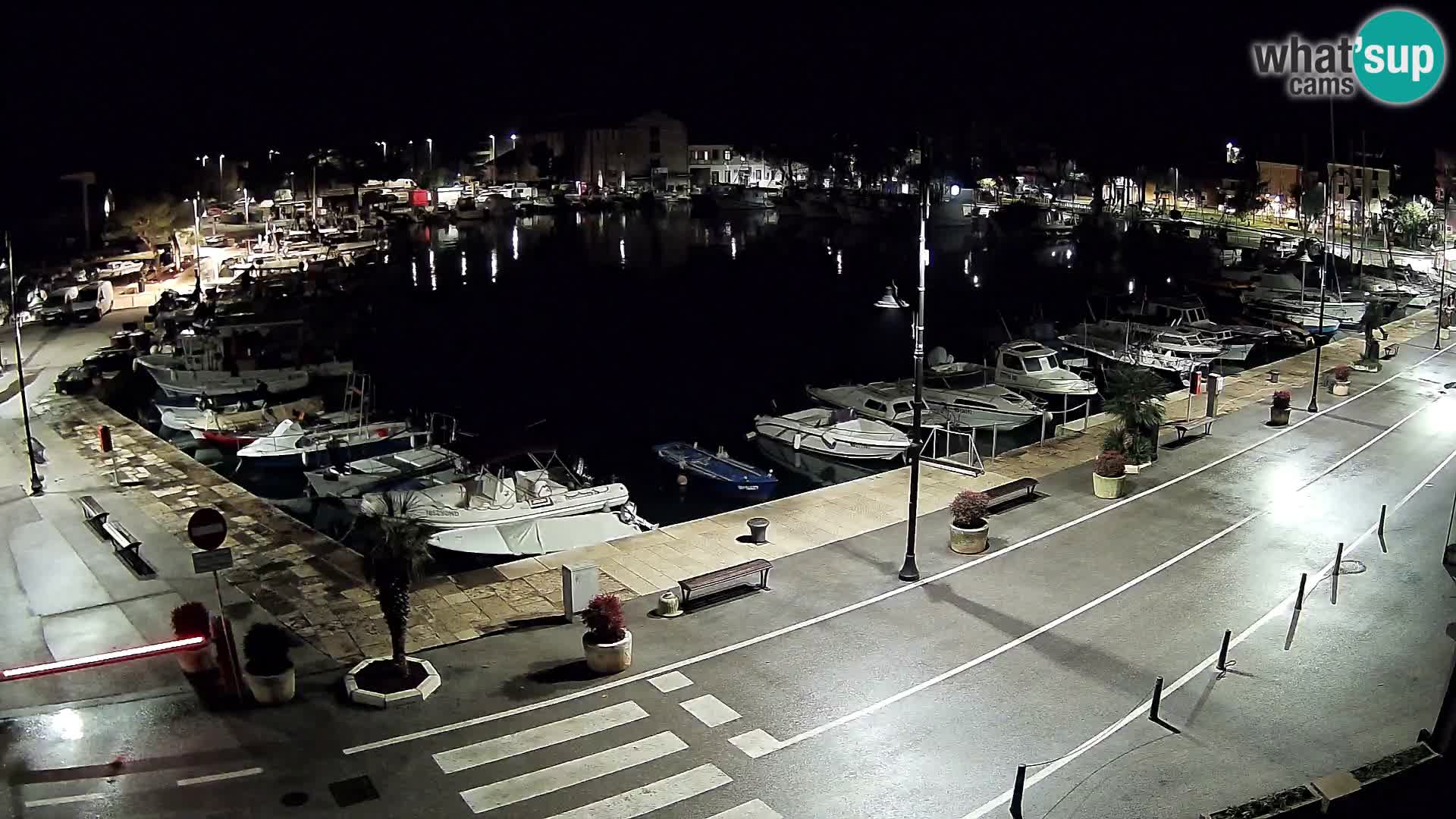 Novigrad webcam Mandrač | alten Hafen – Istrien