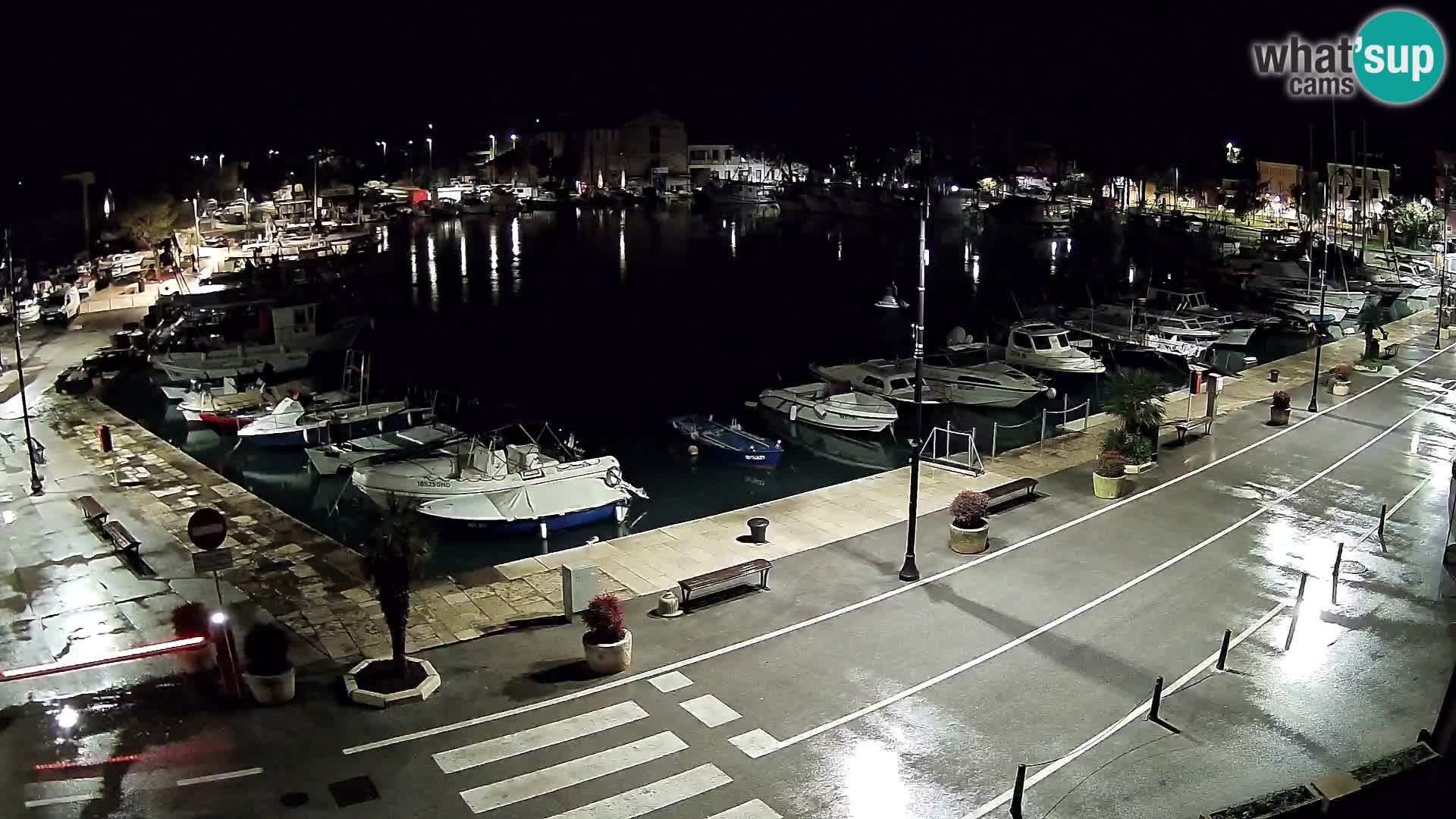 Novigrad webcam Mandrač | alten Hafen – Istrien
